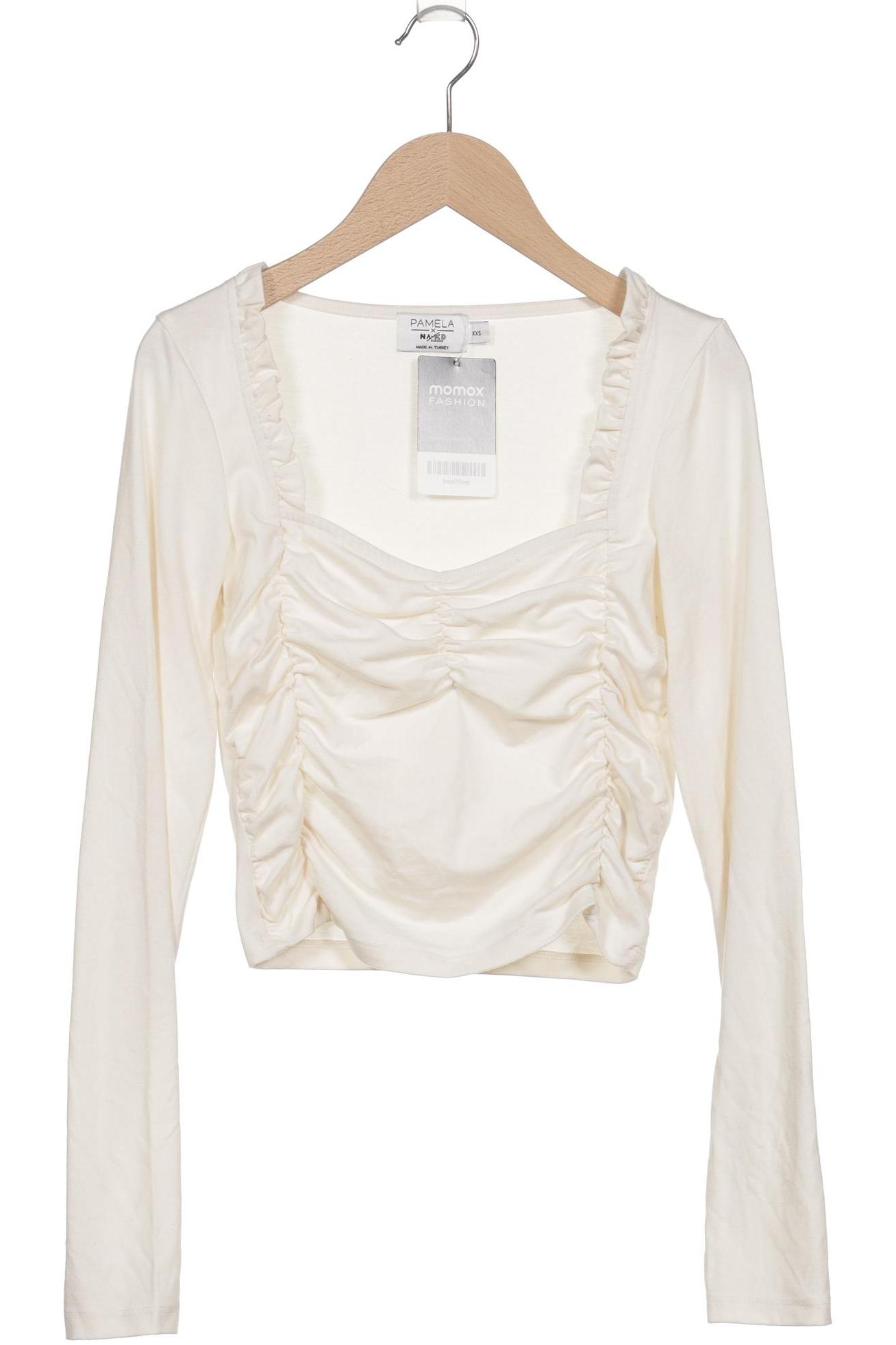 

Na-Kd Damen Langarmshirt, cremeweiß, Gr. 32