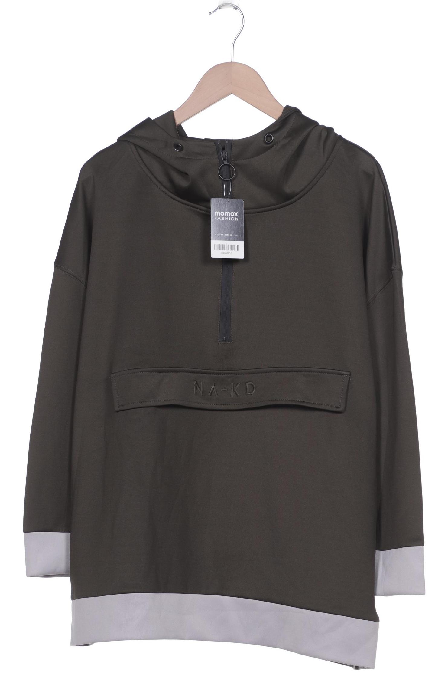 

Na-Kd Damen Kapuzenpullover, grün, Gr. 42