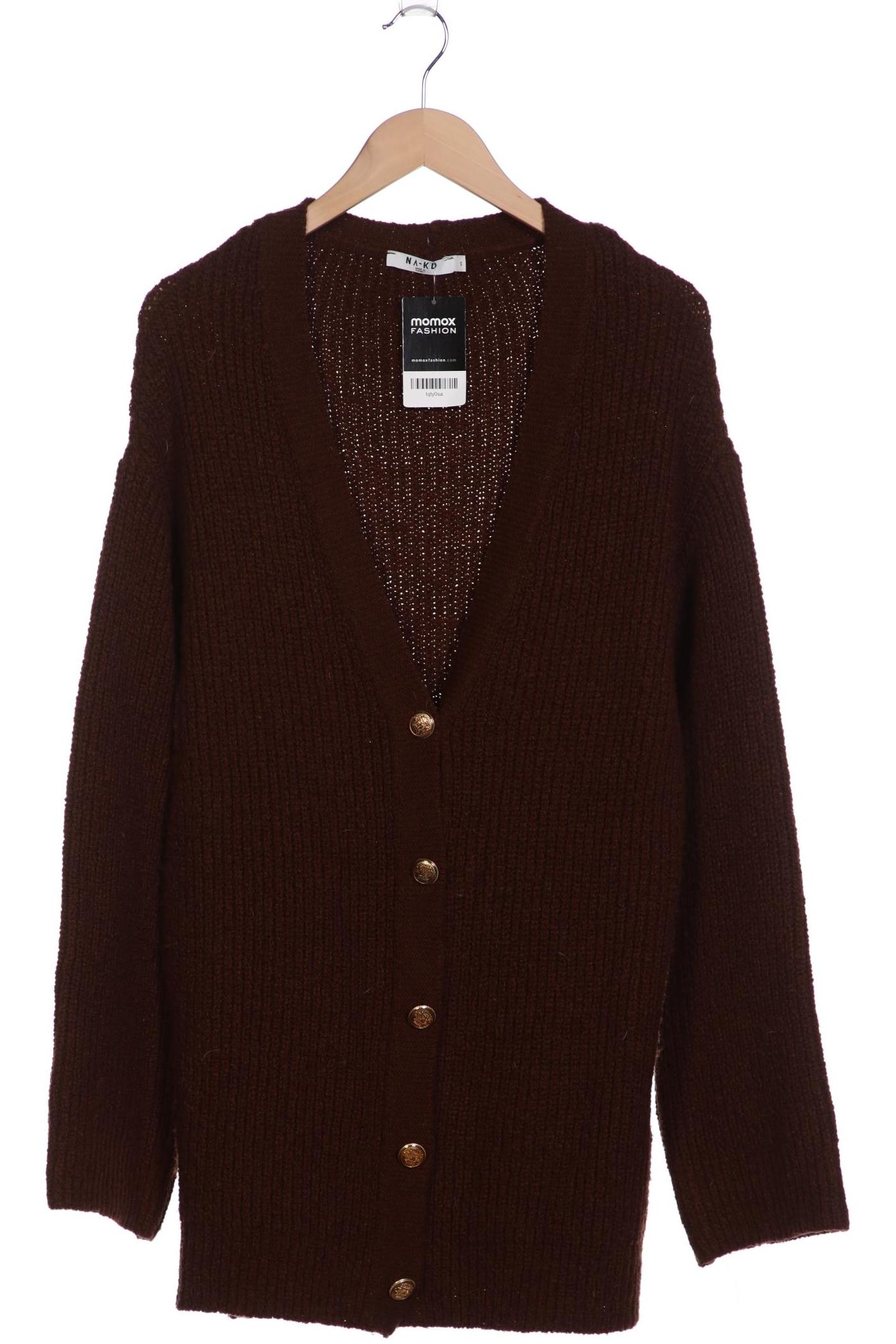

Na-Kd Damen Strickjacke, braun, Gr. 36