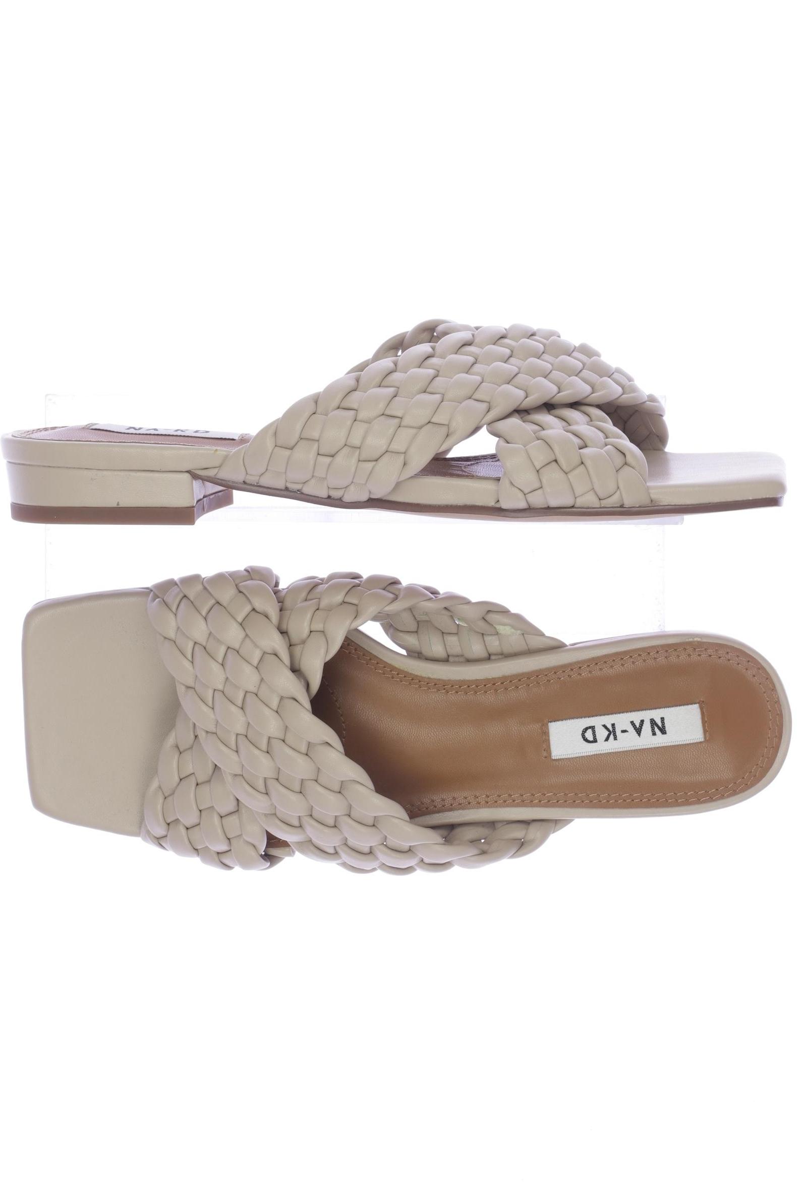 

Na-Kd Damen Sandale, beige, Gr. 38