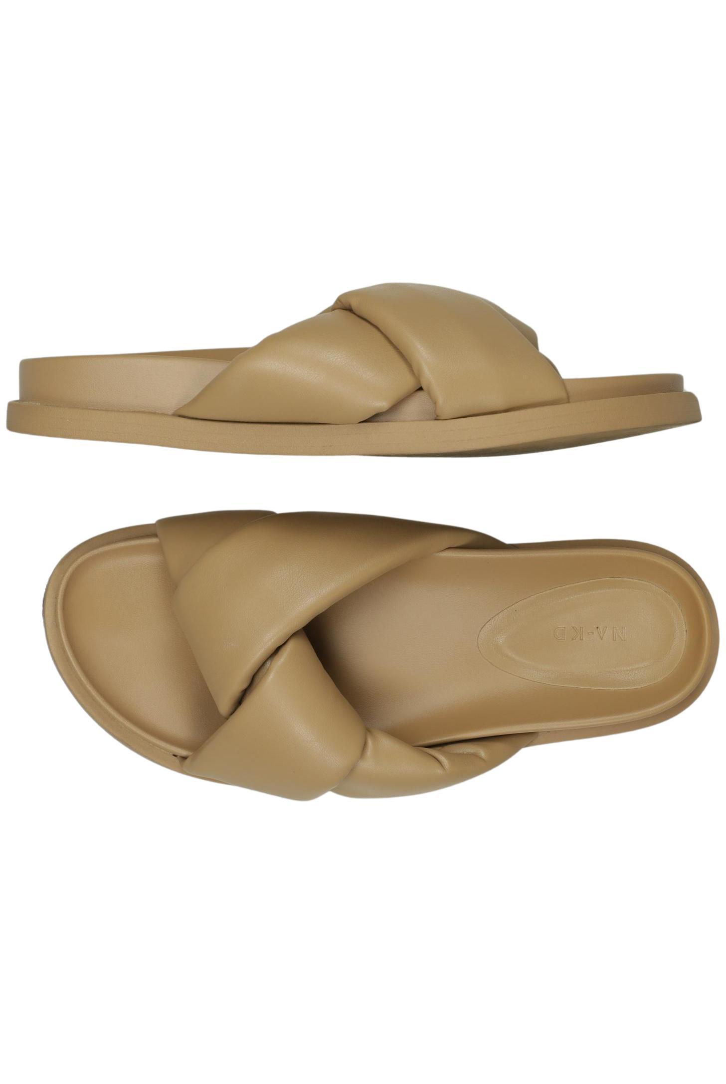 

Na-Kd Damen Sandale, beige, Gr. 38