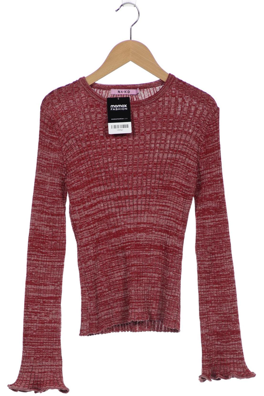 

NA-KD Damen Pullover, rot