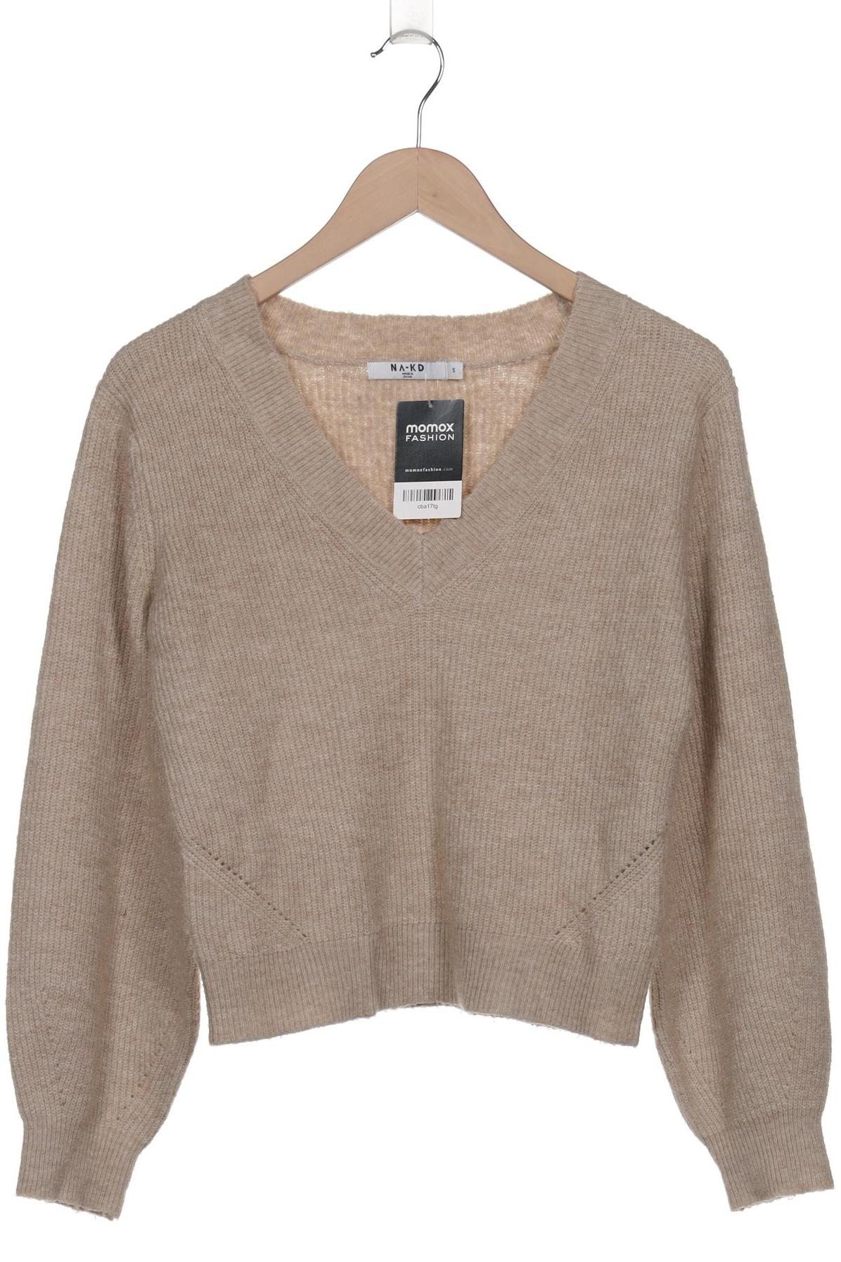 

Na-Kd Damen Pullover, beige, Gr. 36