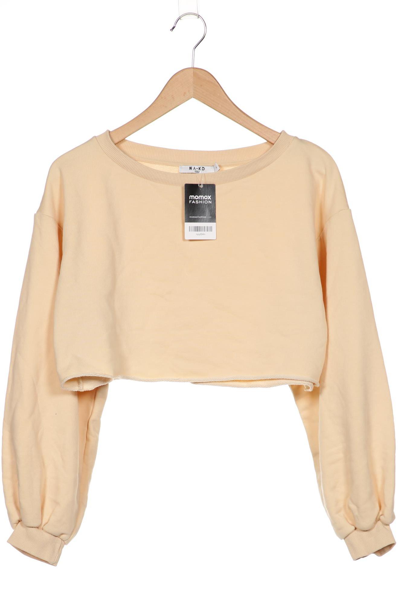 

Na-Kd Damen Sweatshirt, gelb, Gr. 36