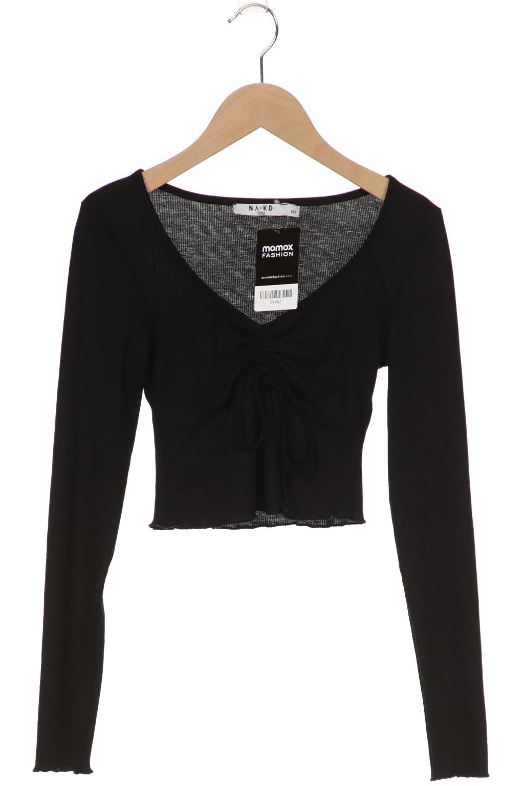 

Na-Kd Damen Langarmshirt, schwarz, Gr. 32