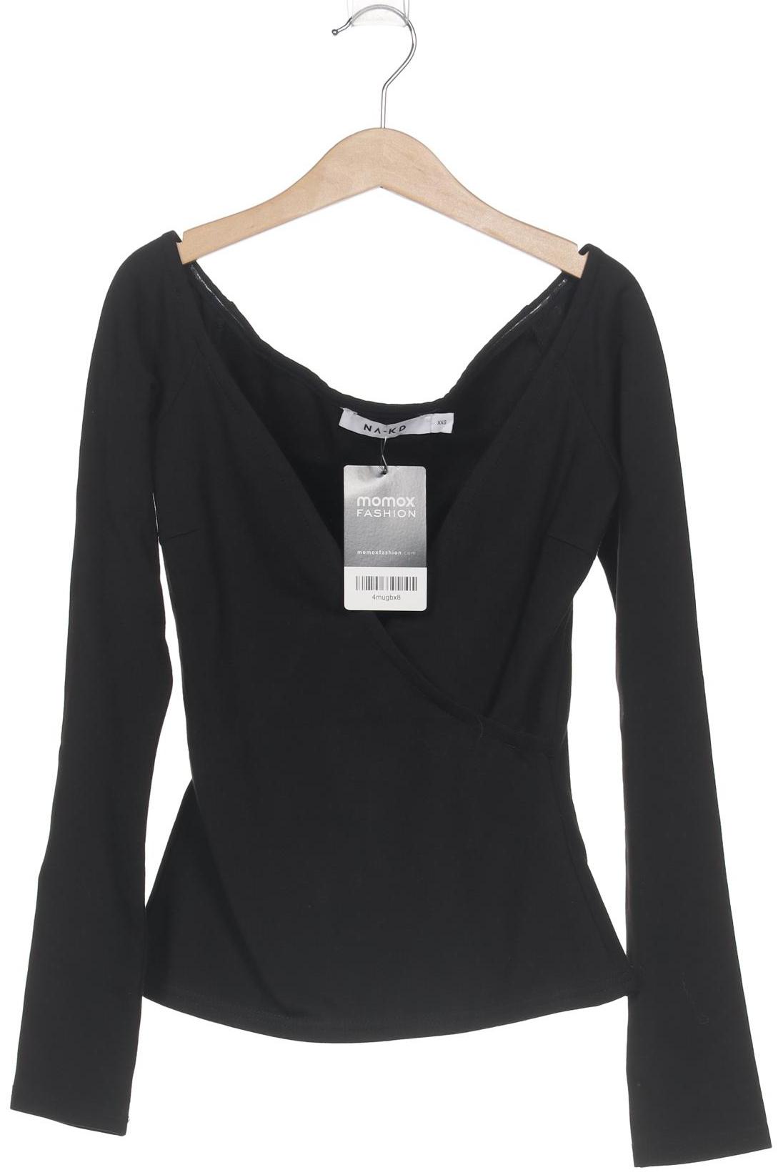 

Na-Kd Damen Langarmshirt, schwarz, Gr. 32