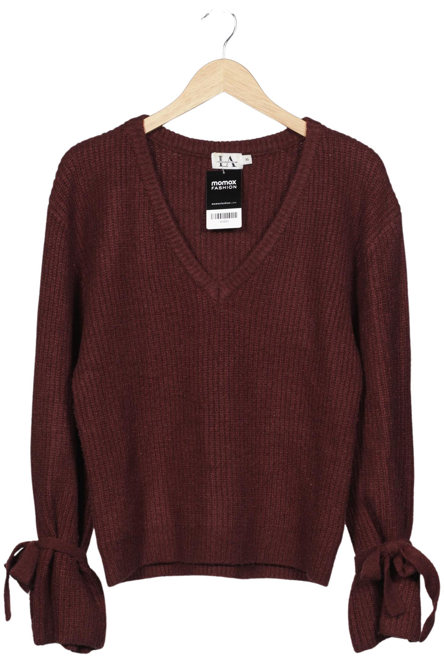 

Na-Kd Damen Pullover, bordeaux, Gr. 34