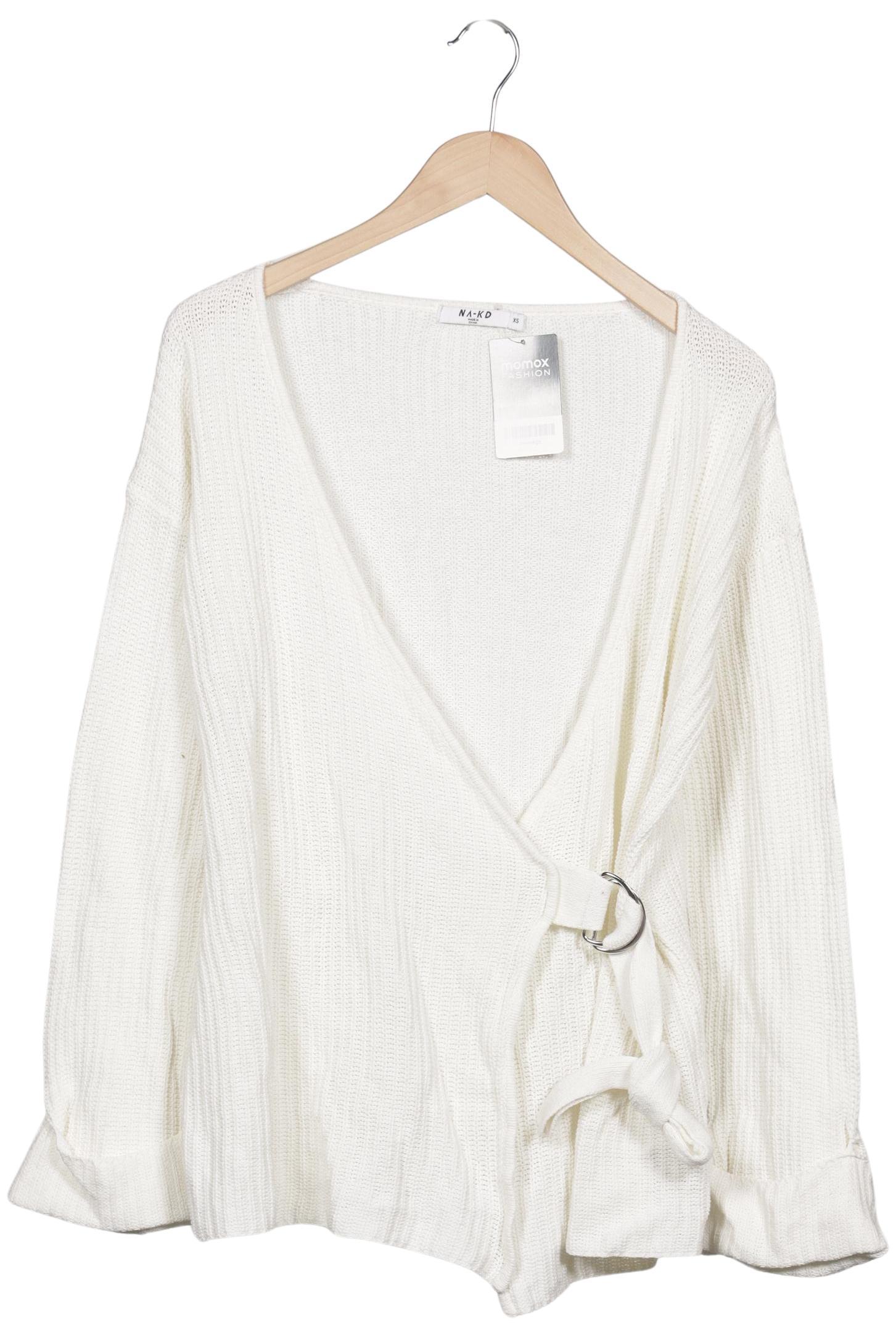 

Na-Kd Damen Strickjacke, cremeweiß, Gr. 34