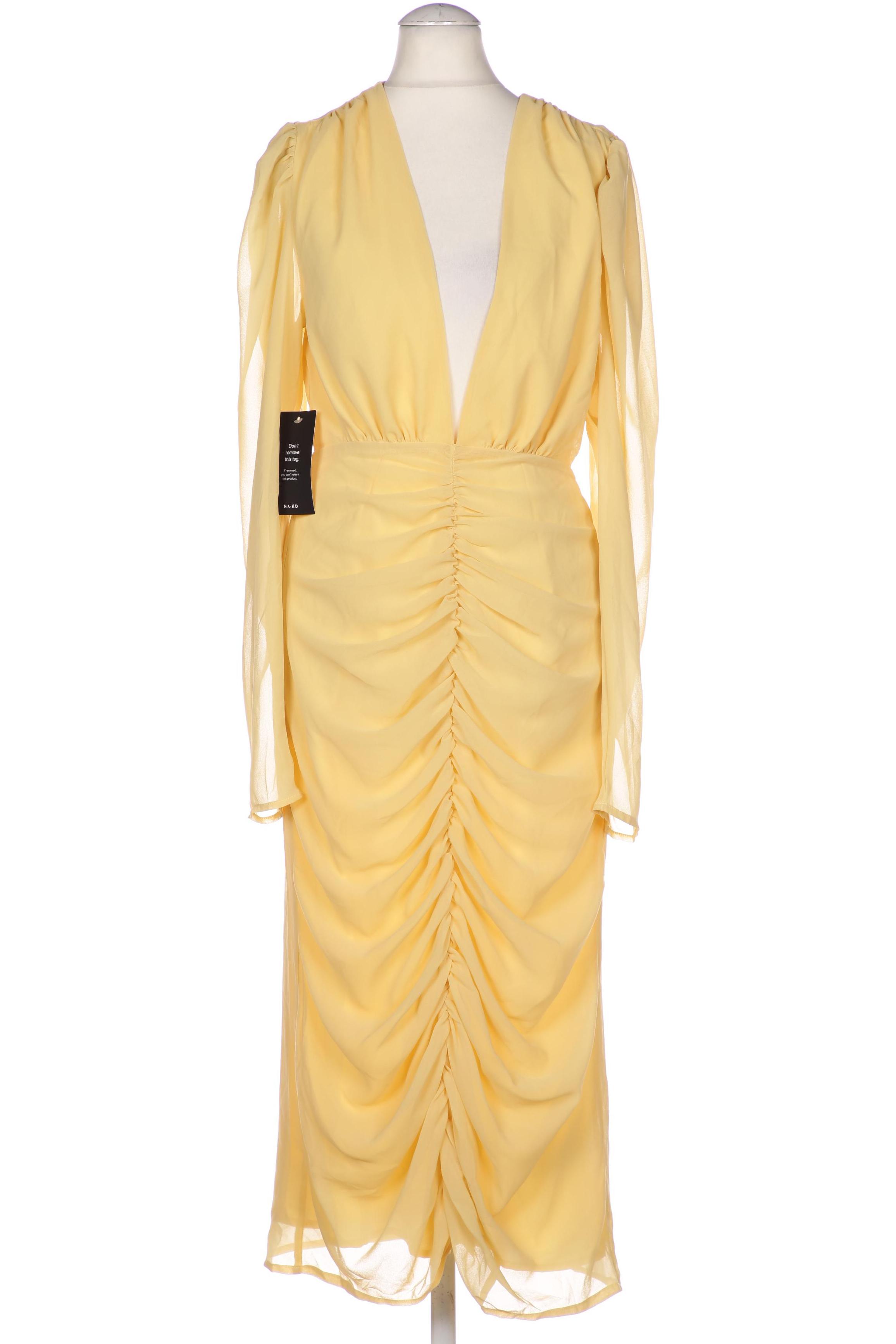 

Na-Kd Damen Kleid, gelb, Gr. 36