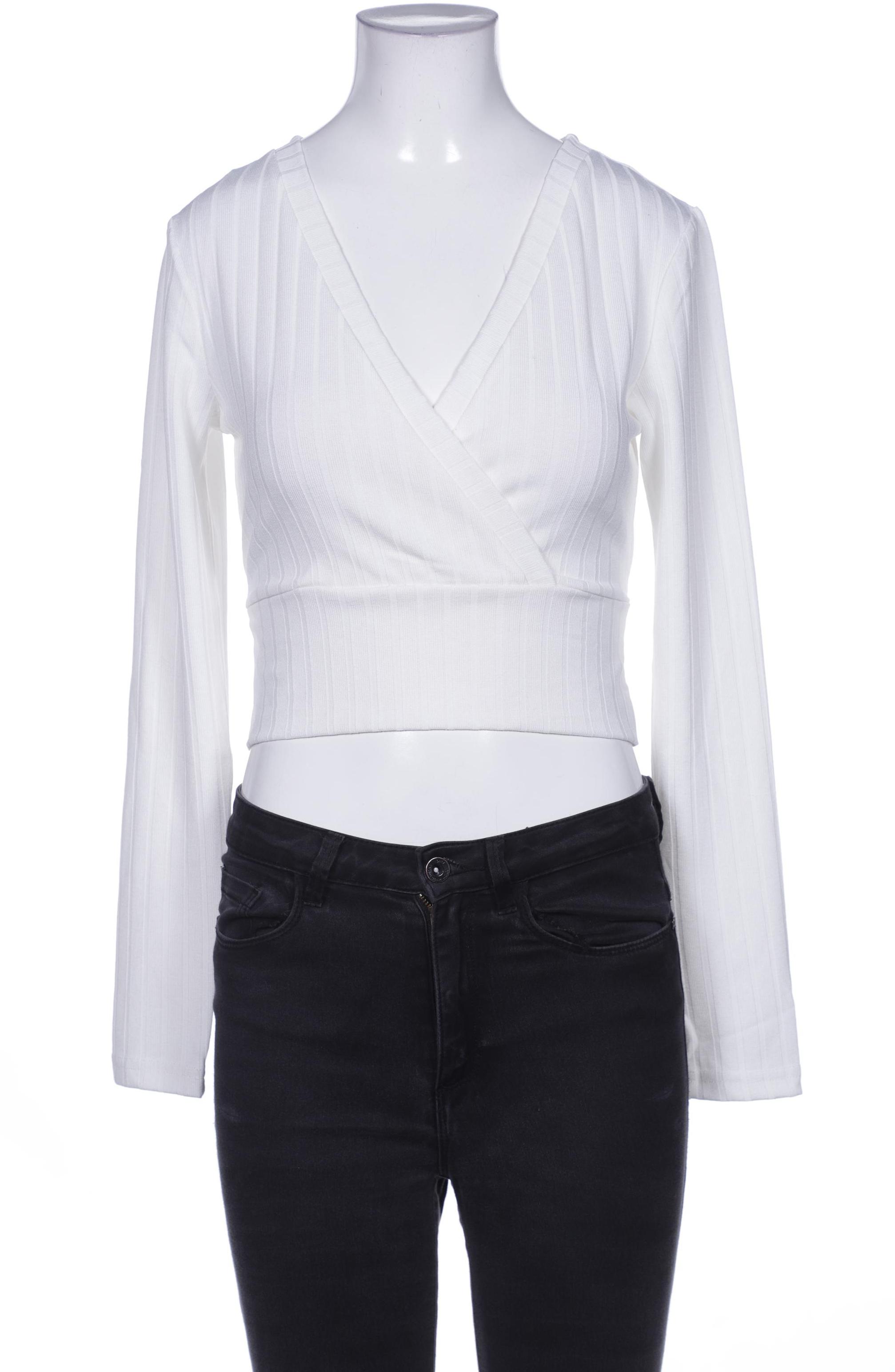 

NA-KD Damen Pullover, weiß