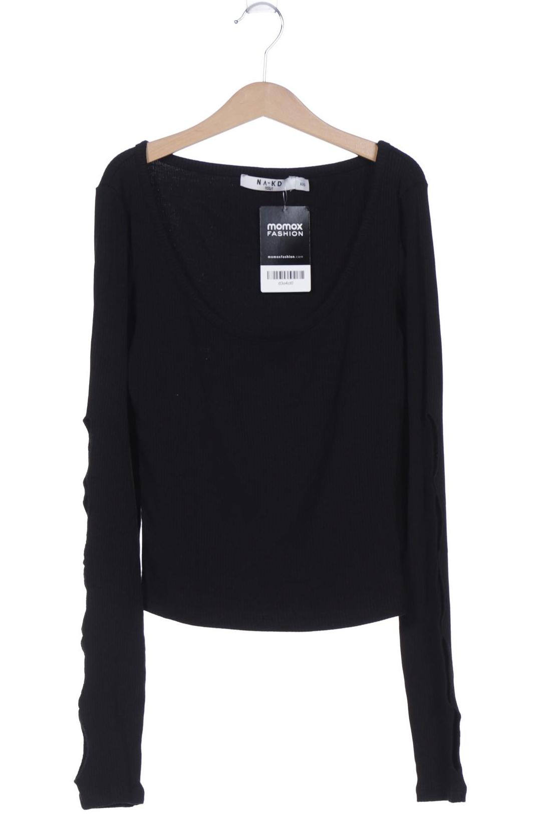 

Na-Kd Damen Langarmshirt, schwarz, Gr. 32