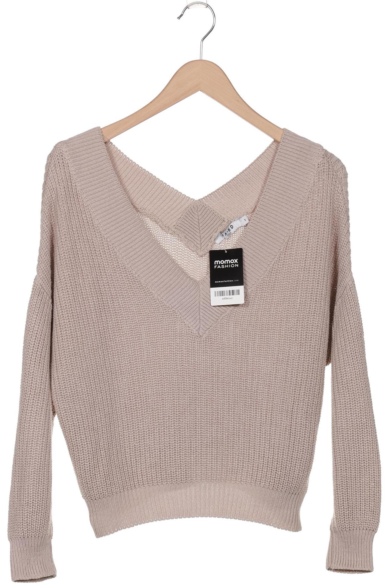 

Na-Kd Damen Pullover, beige, Gr. 36