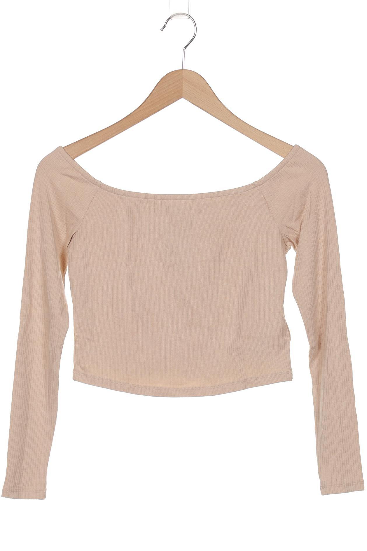 

Na-Kd Damen Langarmshirt, beige, Gr. 36
