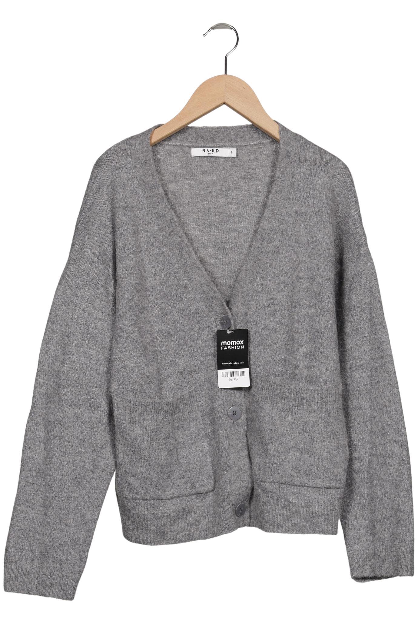 

Na-Kd Damen Strickjacke, grau, Gr. 36