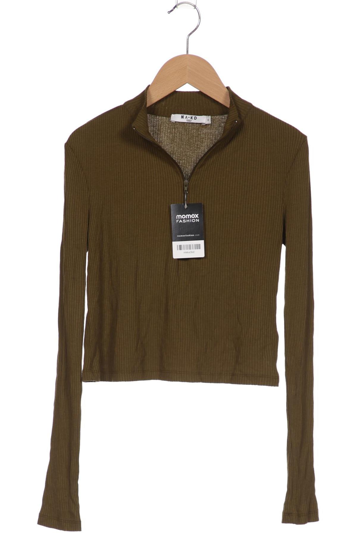

Na-Kd Damen Langarmshirt, grün, Gr. 34