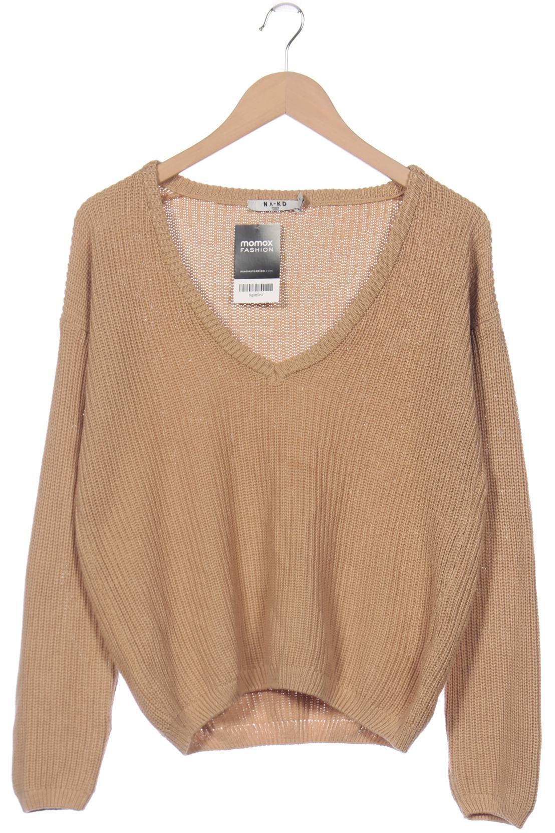 

Na-Kd Damen Pullover, beige, Gr. 36