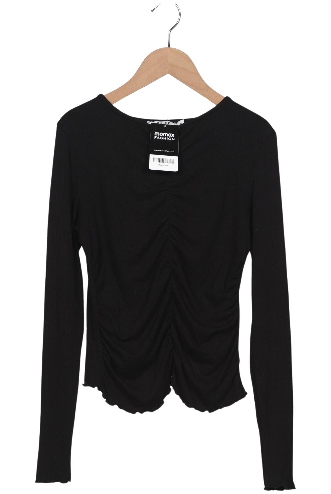 

Na-Kd Damen Langarmshirt, schwarz, Gr. 38