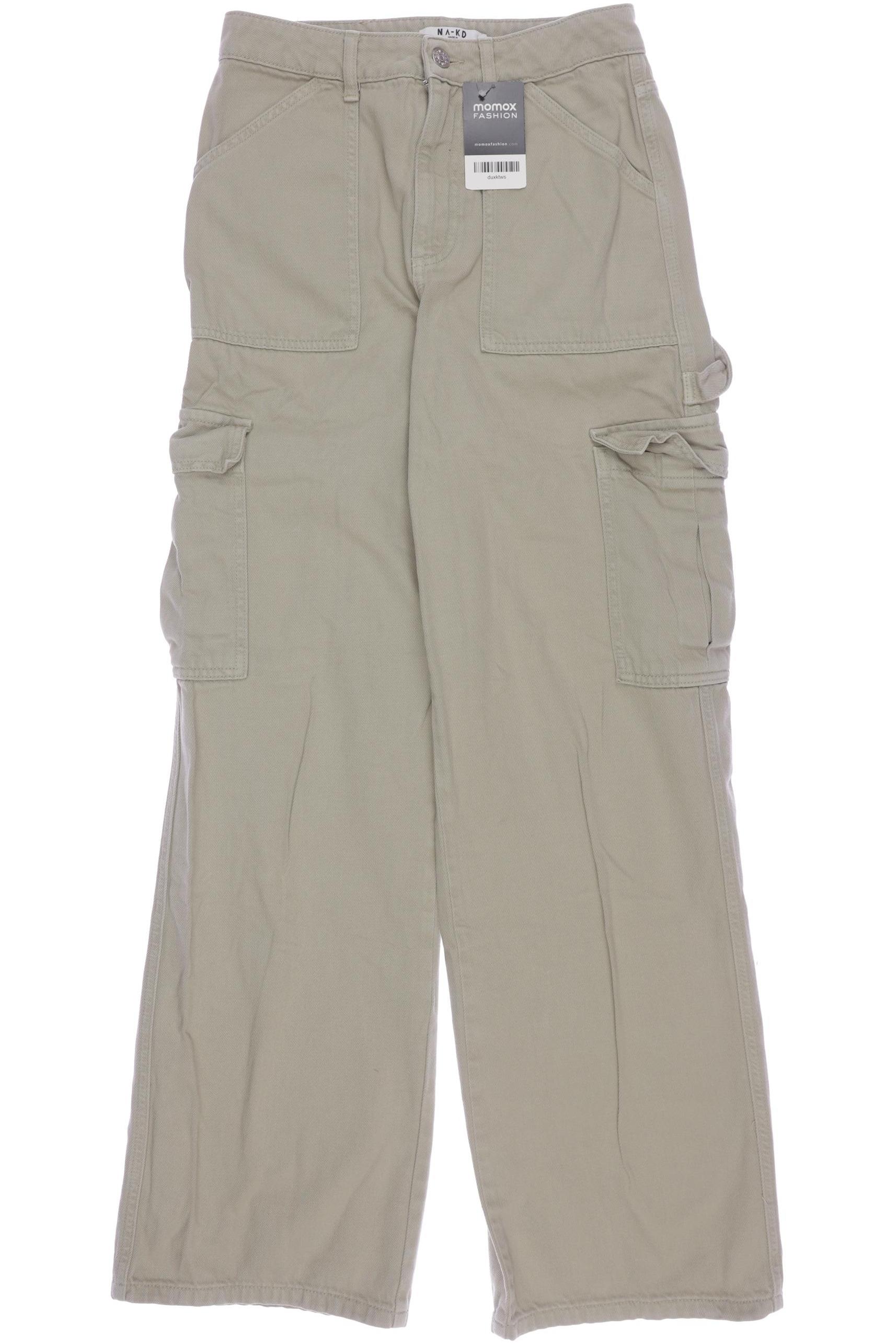 

Na-Kd Damen Jeans, beige, Gr. 36