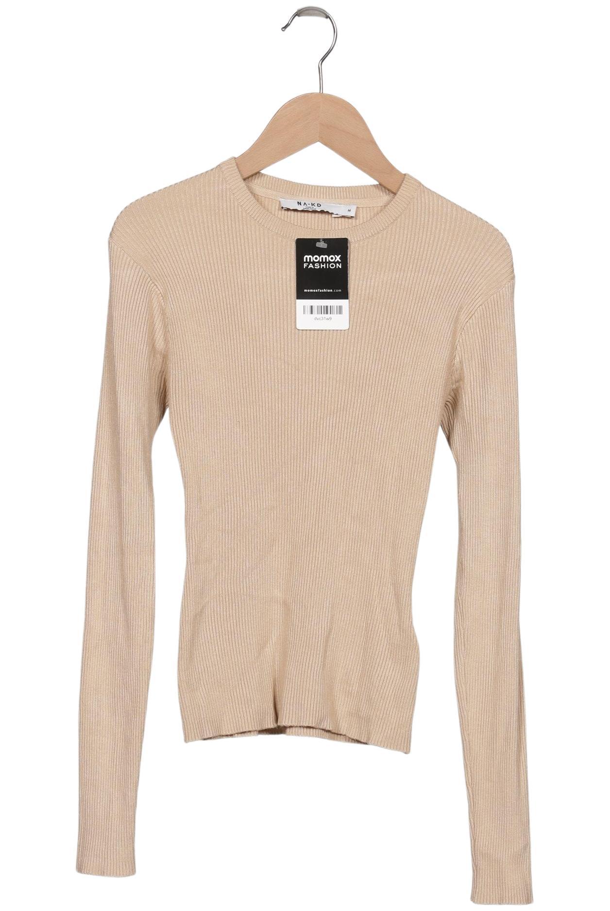 

Na-Kd Damen Pullover, beige, Gr. 38