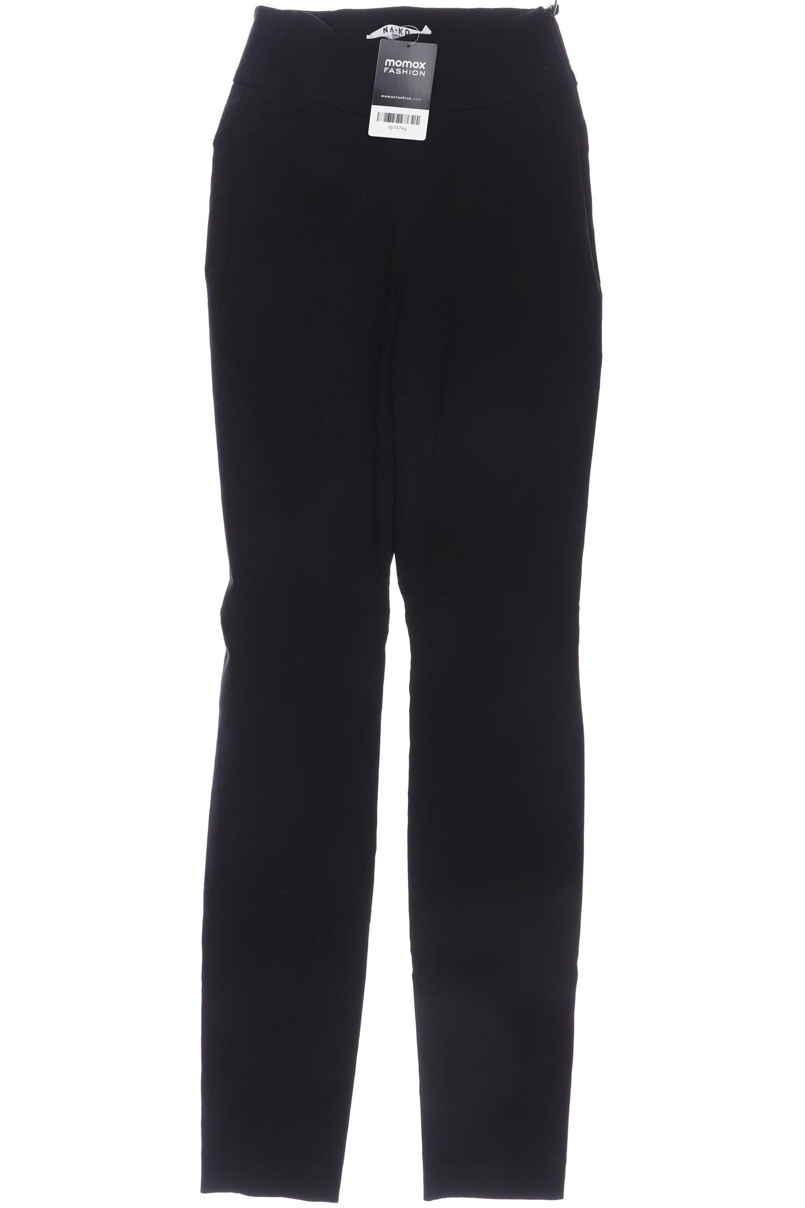 

NA-KD Damen Stoffhose, schwarz