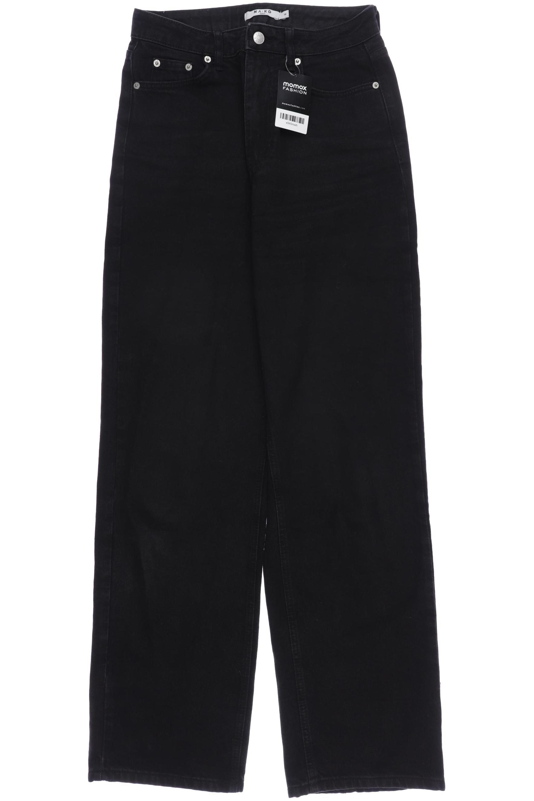 

Na-Kd Damen Jeans, schwarz, Gr. 38