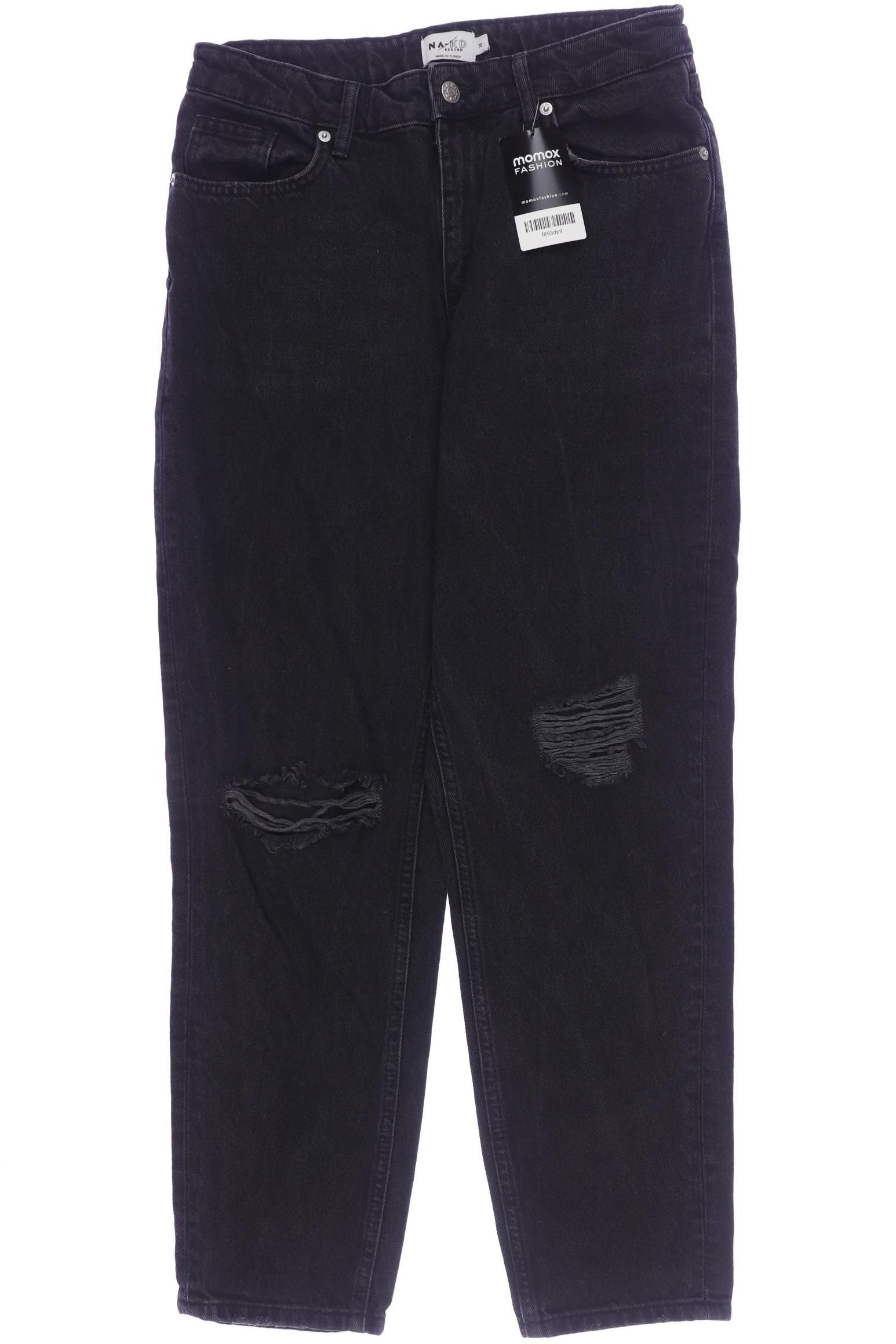 

Na-Kd Damen Jeans, schwarz, Gr. 38