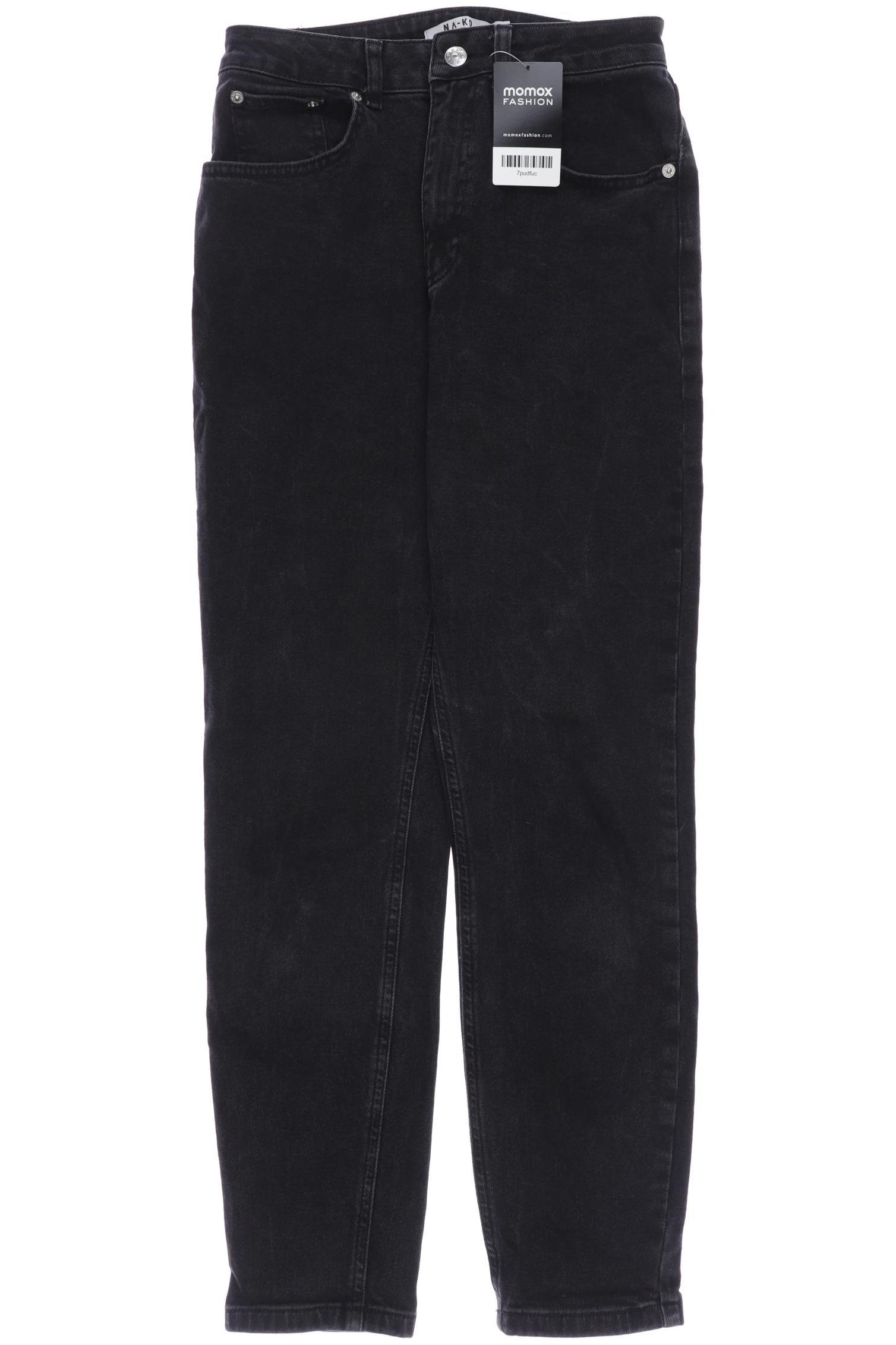 

Na-Kd Damen Jeans, schwarz, Gr. 36