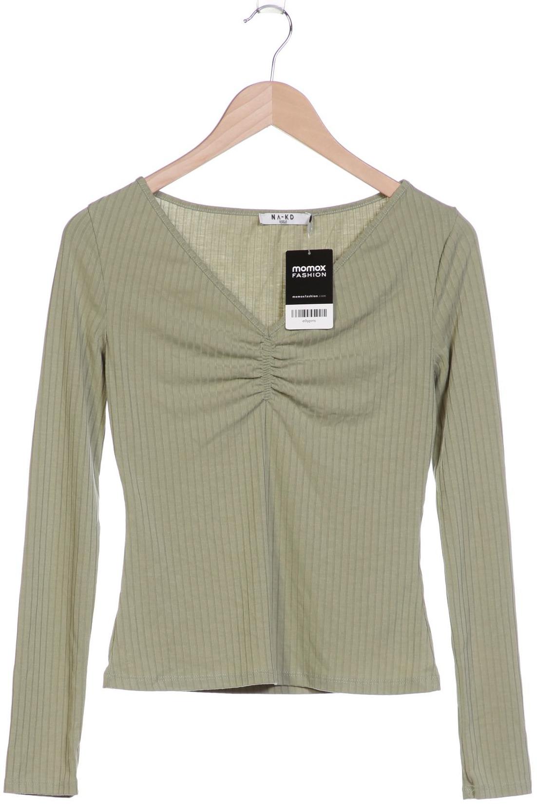 

Na-Kd Damen Langarmshirt, hellgrün, Gr. 38