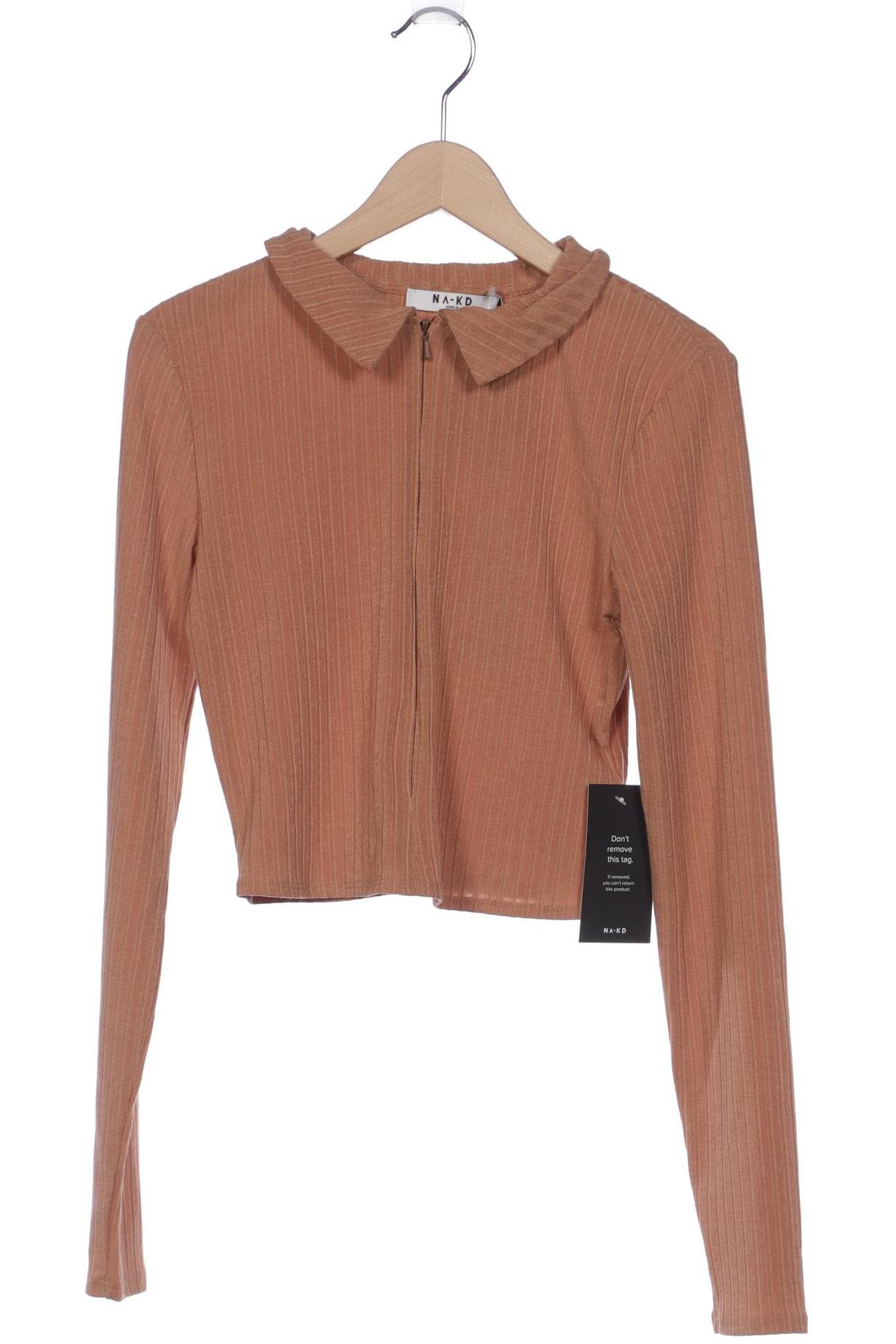 

Na-Kd Damen Langarmshirt, orange, Gr. 34