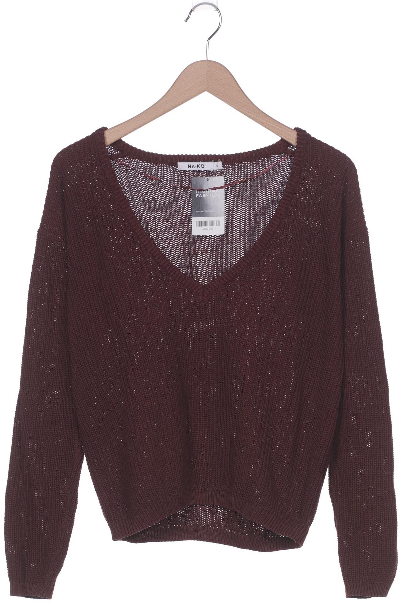 

Na-Kd Damen Pullover, bordeaux, Gr. 38