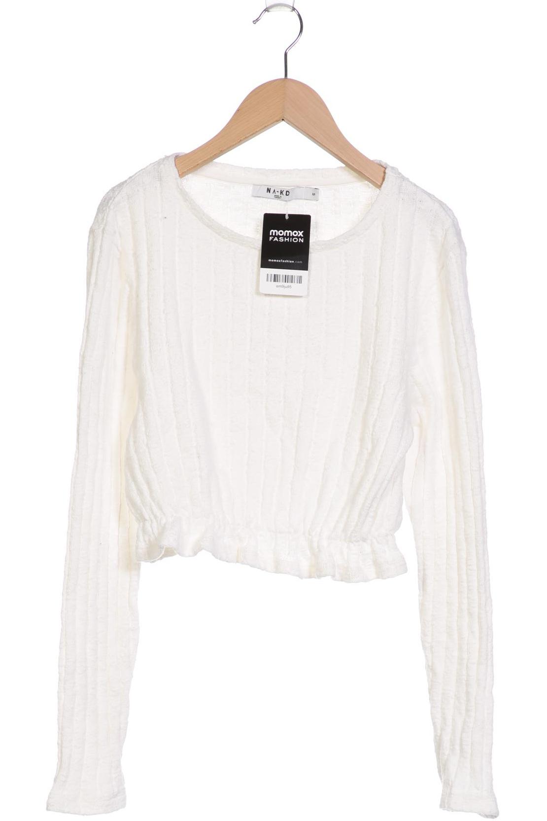 

Na-Kd Damen Pullover, weiß, Gr. 38
