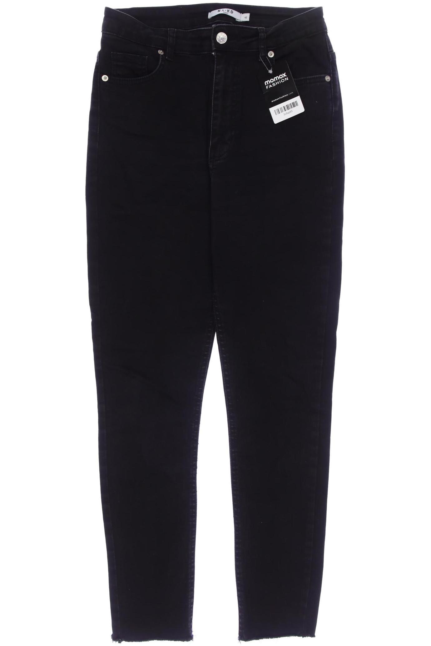 

Na-Kd Damen Jeans, schwarz, Gr. 42