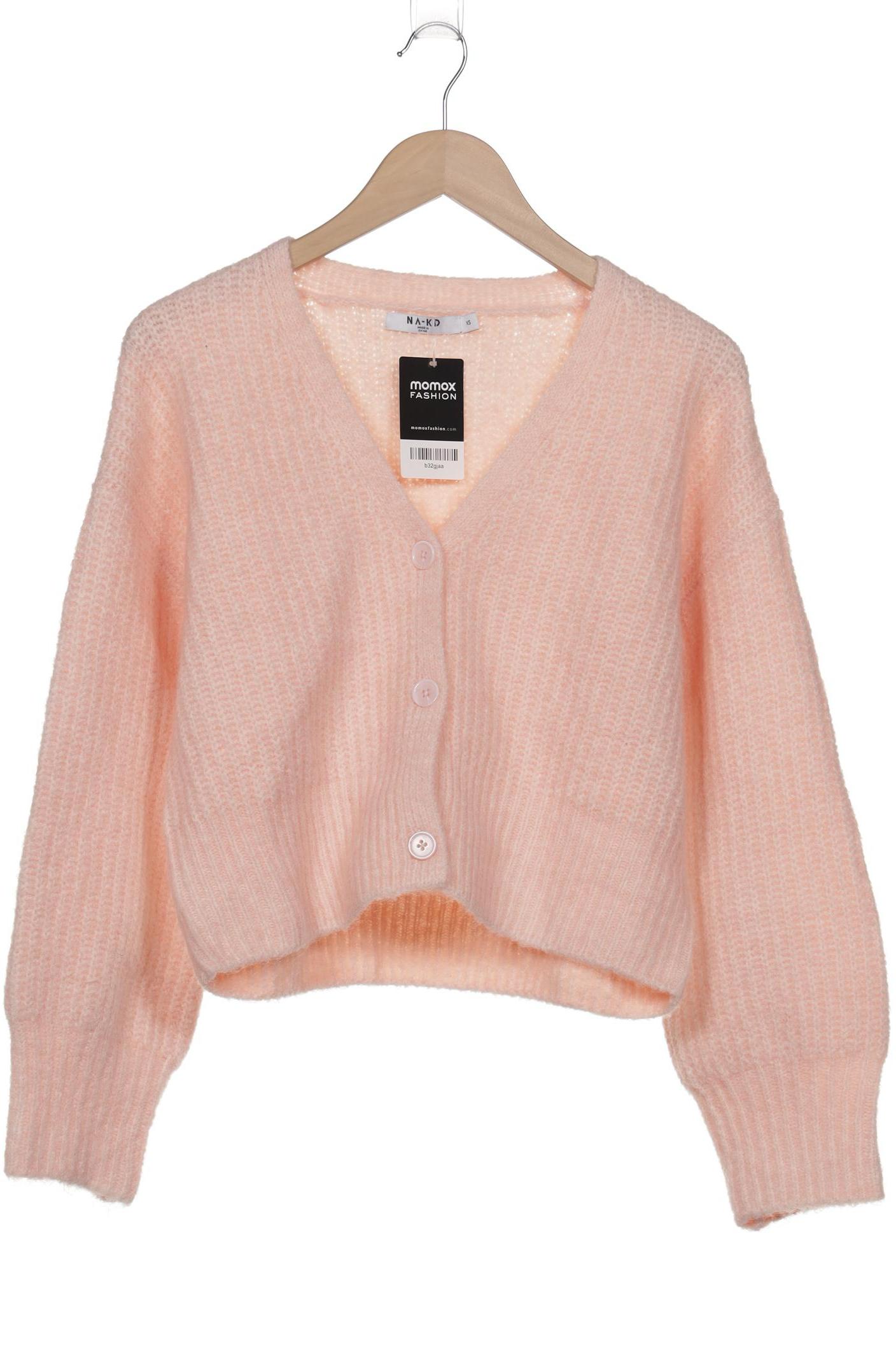 

Na-Kd Damen Strickjacke, orange, Gr. 34