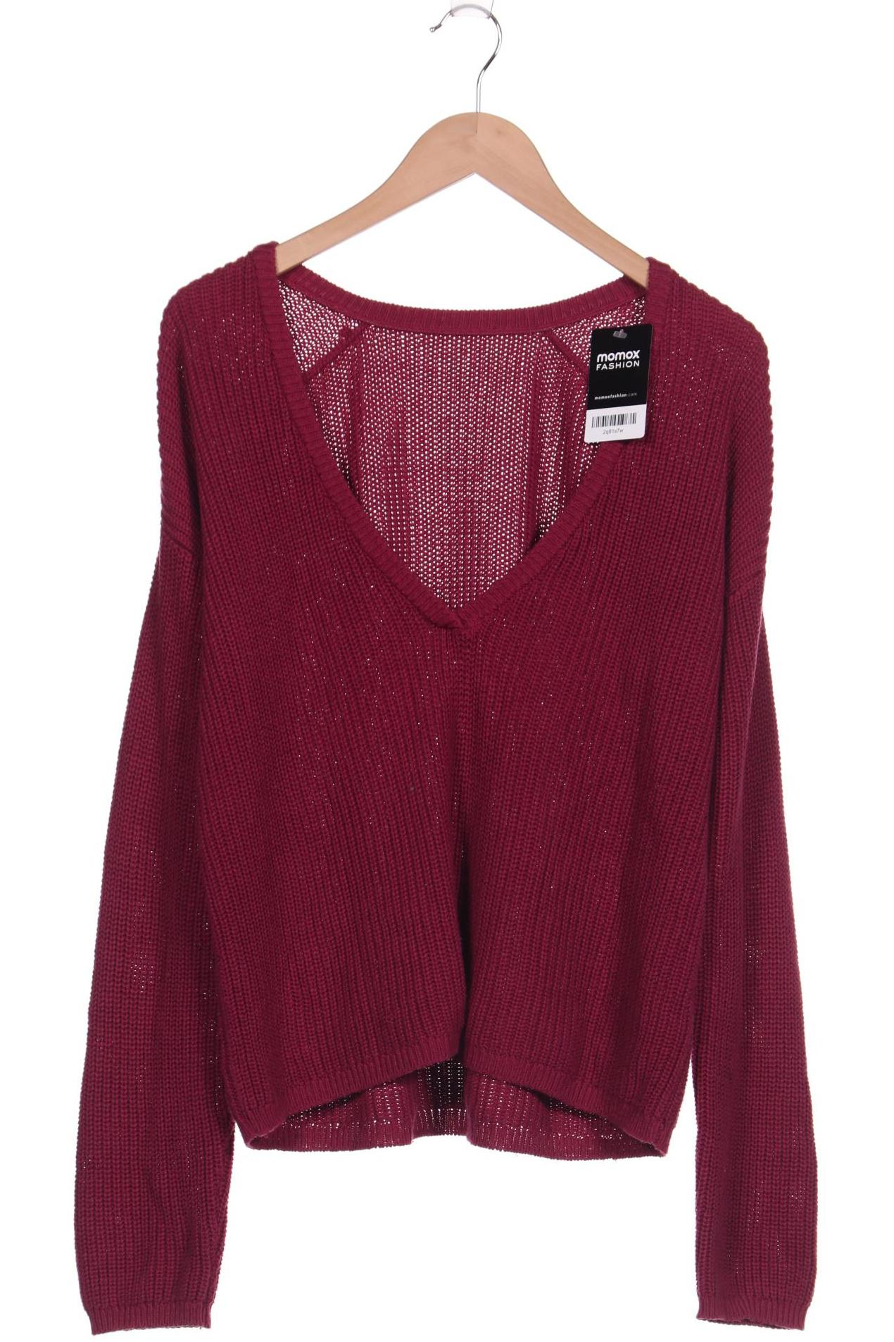 

Na-Kd Damen Pullover, bordeaux, Gr. 36