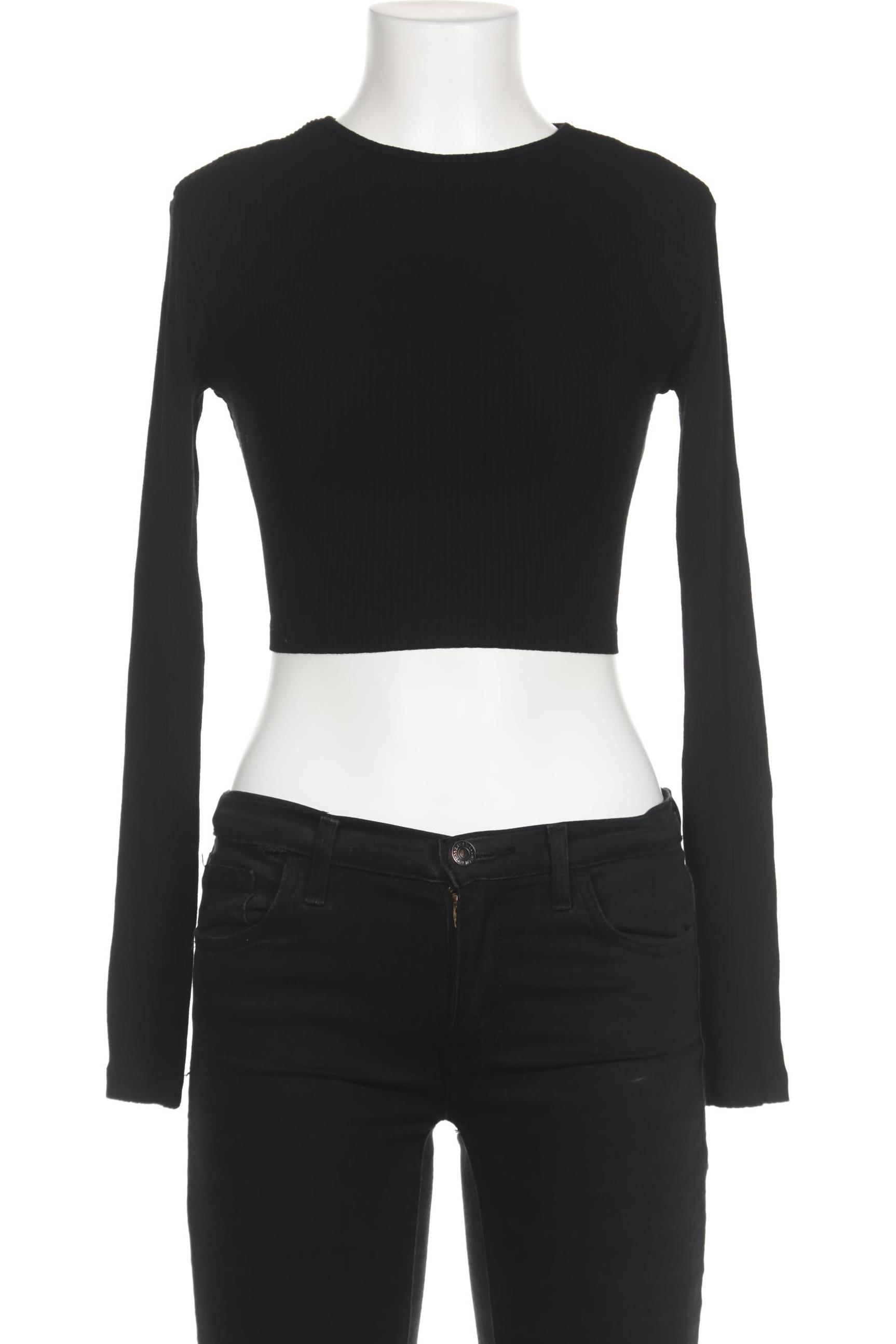 

Na-Kd Damen Langarmshirt, schwarz, Gr. 34
