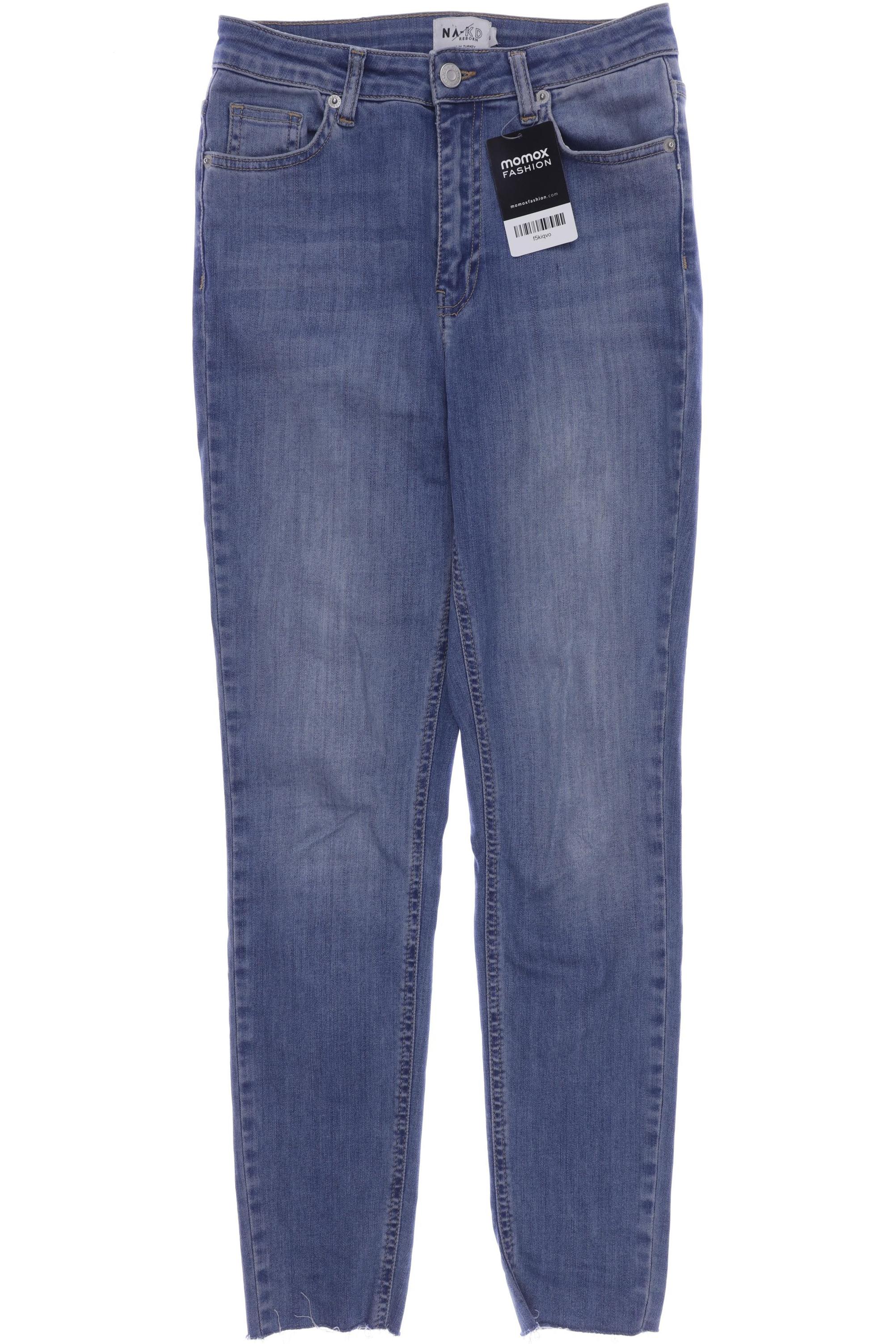 

NA-KD Damen Jeans, blau