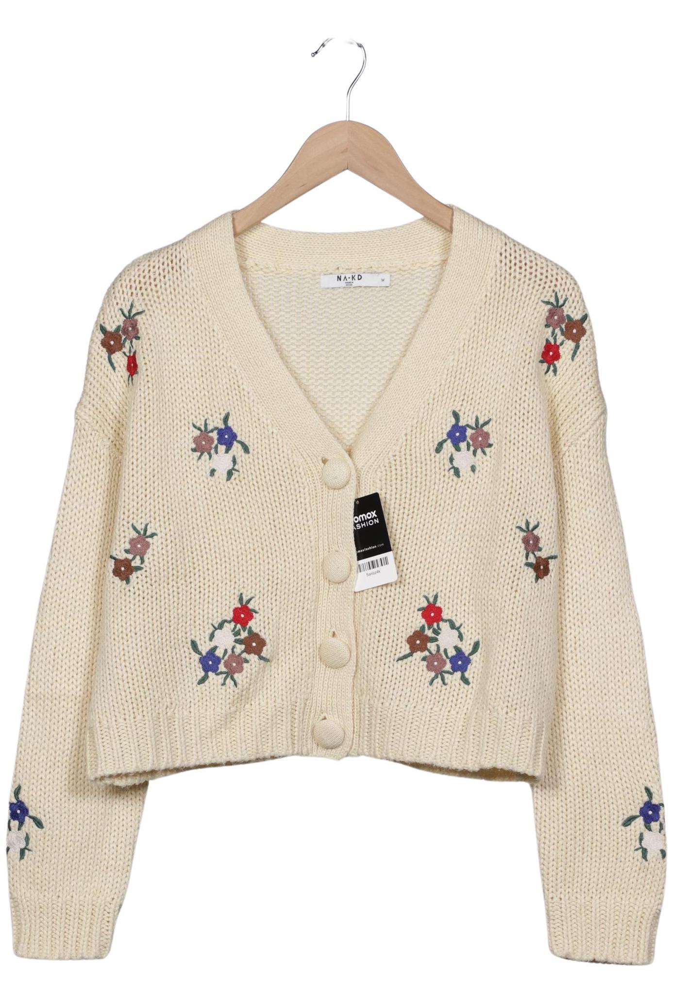 

Na-Kd Damen Strickjacke, cremeweiß, Gr. 38