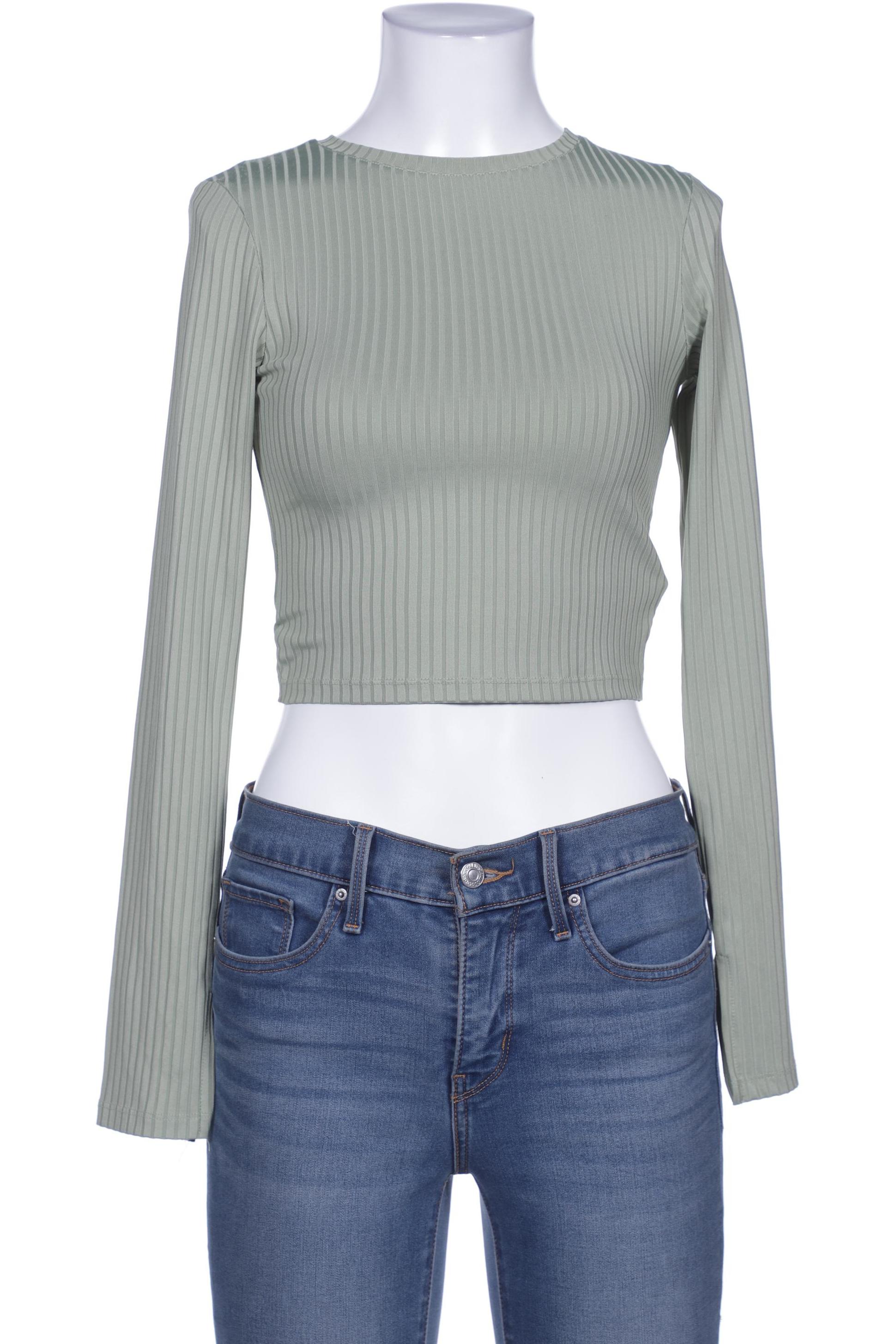 

NA-KD Damen Langarmshirt, grün