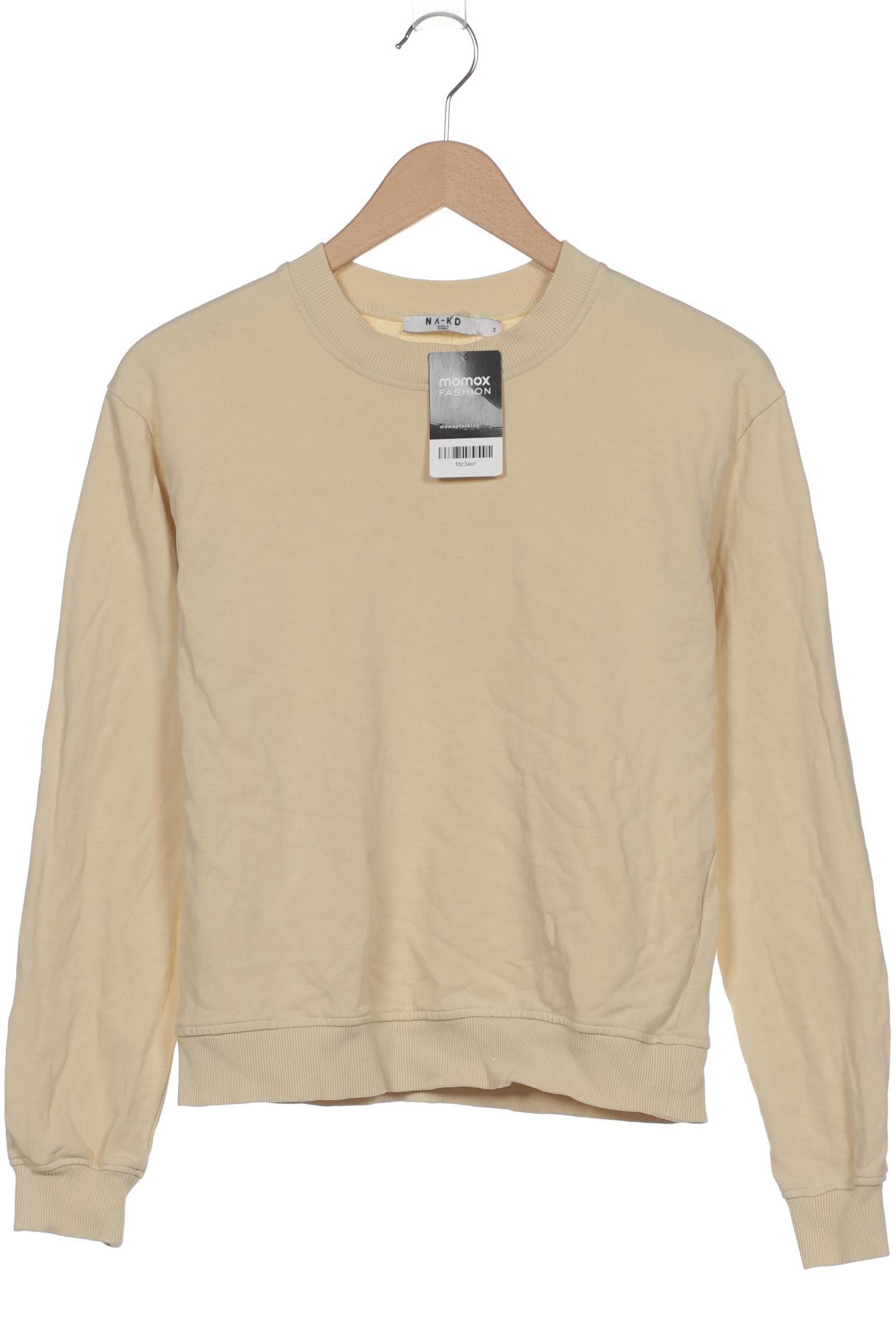 

Na-Kd Damen Sweatshirt, gelb, Gr. 36