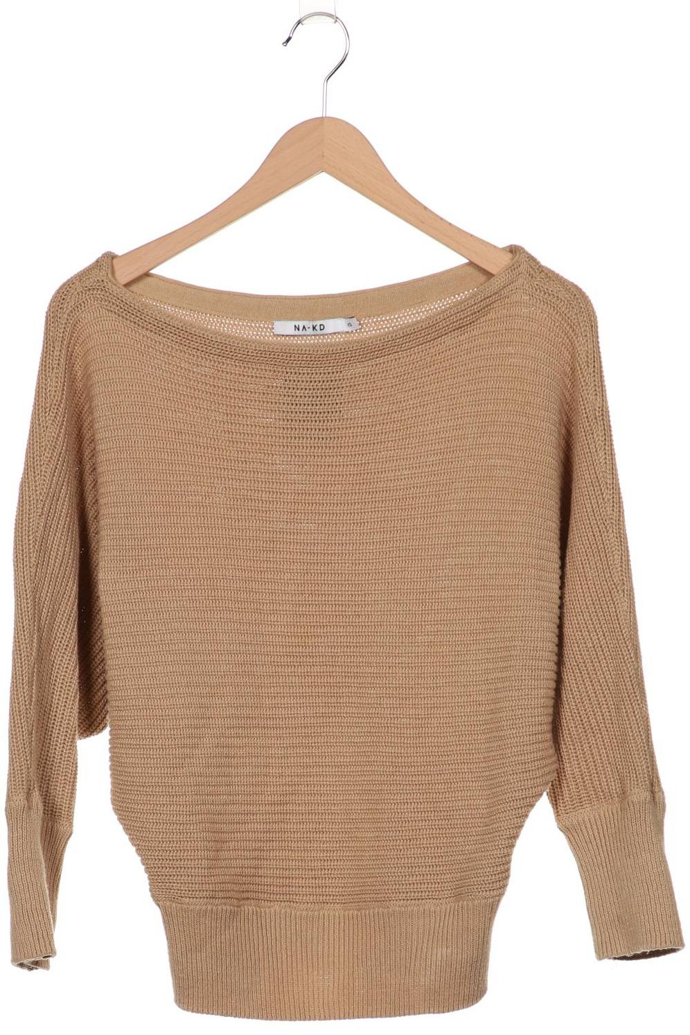 

NA-KD Damen Pullover, beige