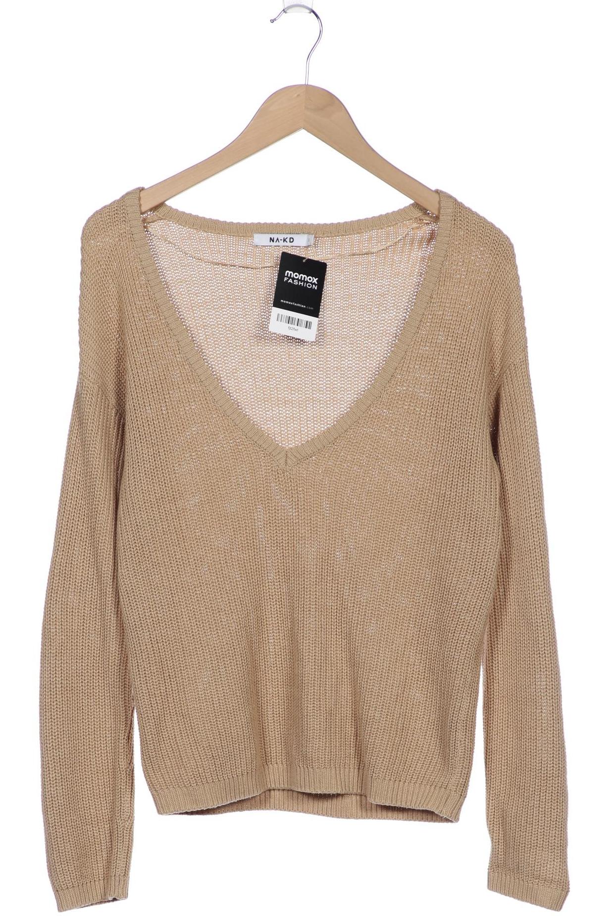 

NA-KD Damen Pullover, beige