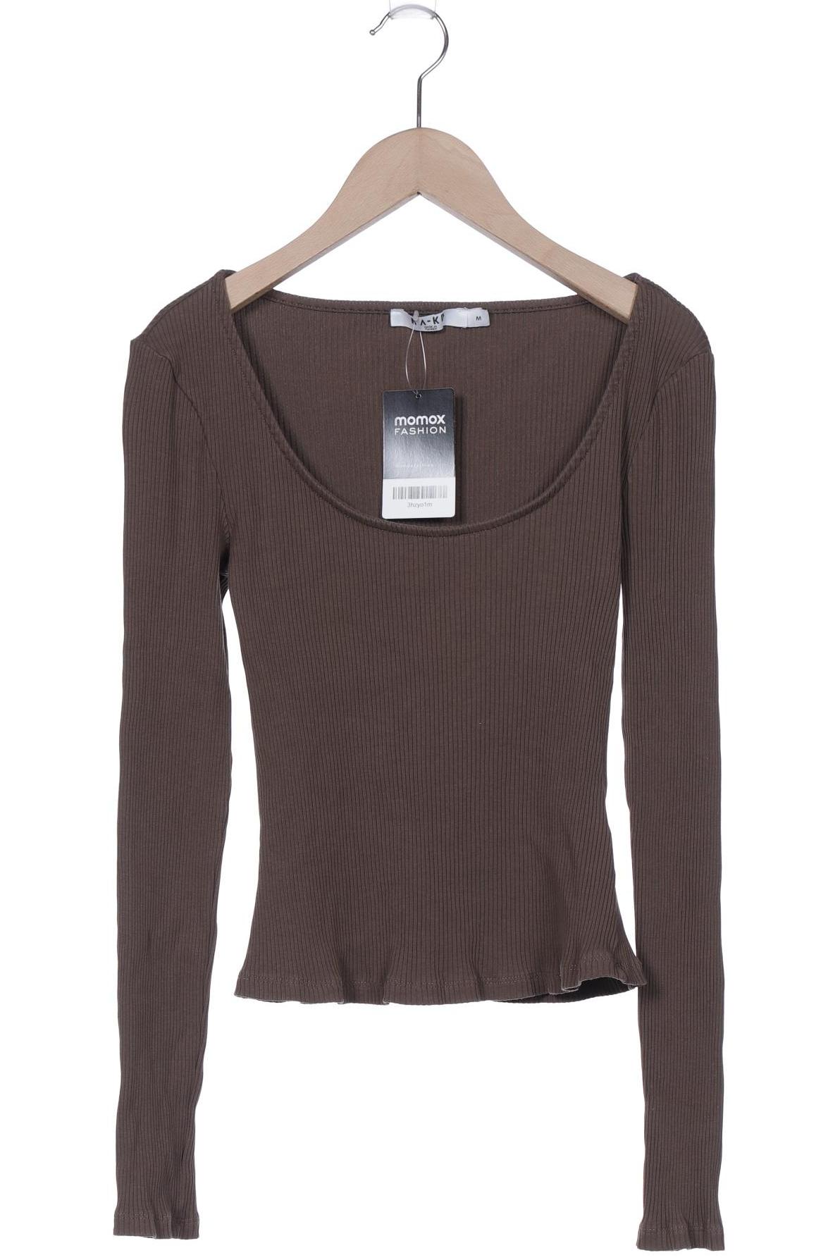 

Na-Kd Damen Langarmshirt, braun, Gr. 38
