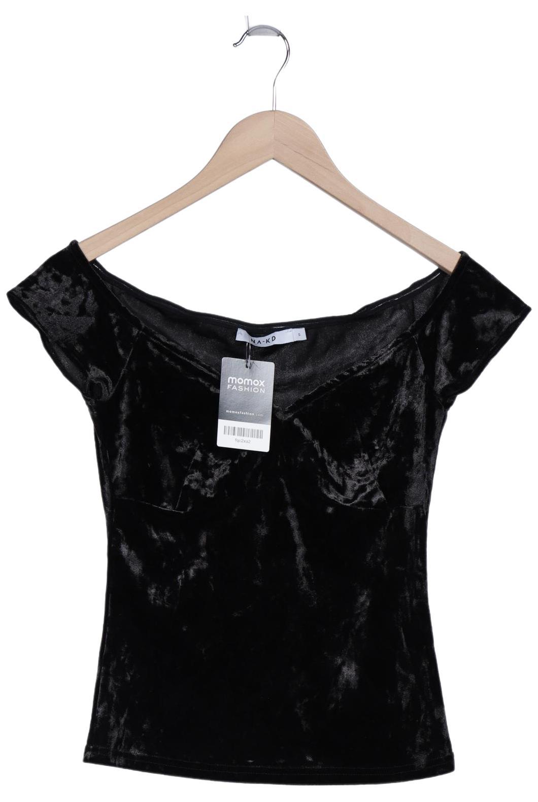 

Na-Kd Damen T-Shirt, schwarz, Gr. 36