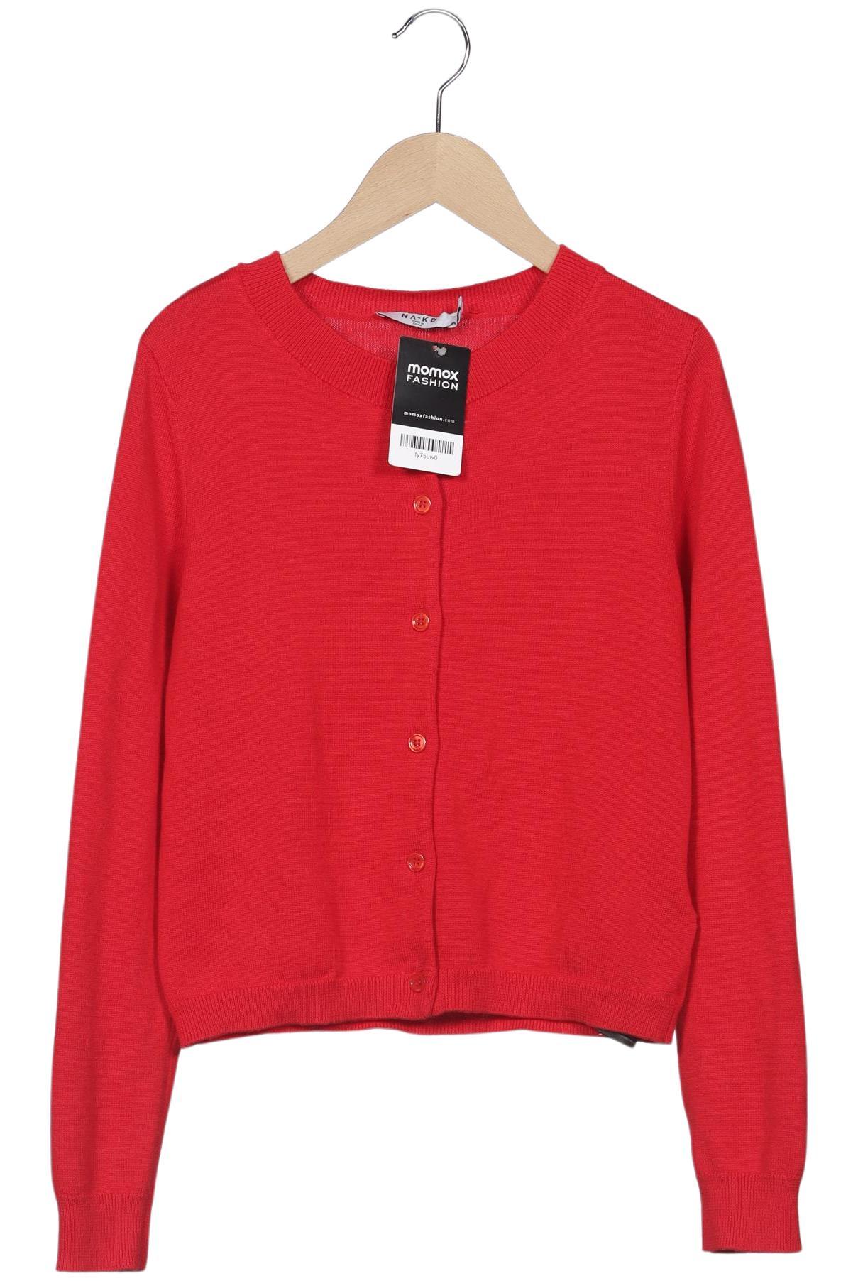 

Na-Kd Damen Strickjacke, rot, Gr. 36