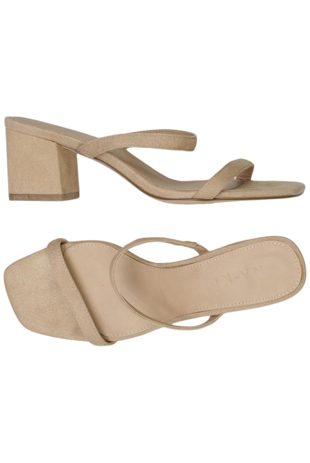 

Na-Kd Damen Sandale, beige, Gr. 38