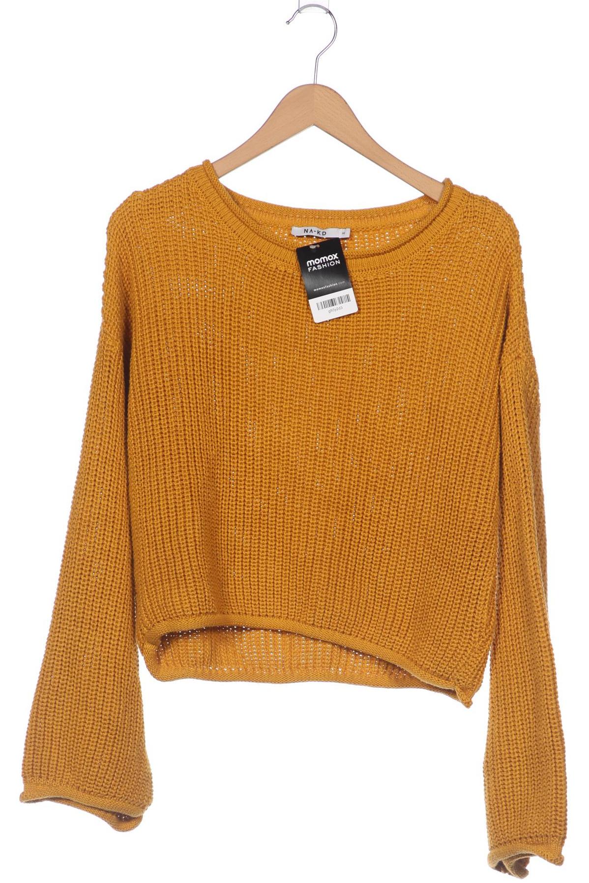

Na-Kd Damen Pullover, gelb, Gr. 38