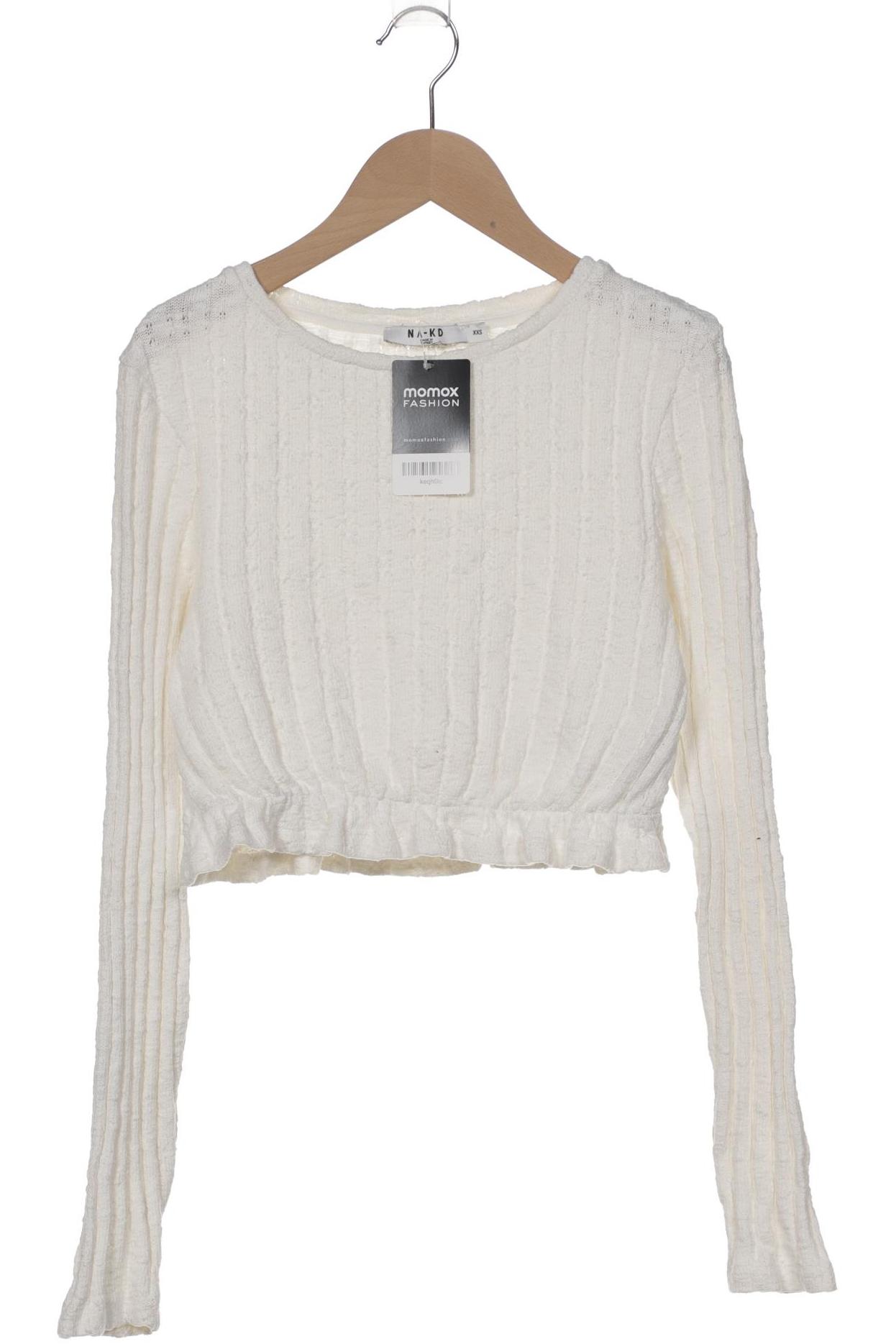 

Na-Kd Damen Pullover, weiß, Gr. 32