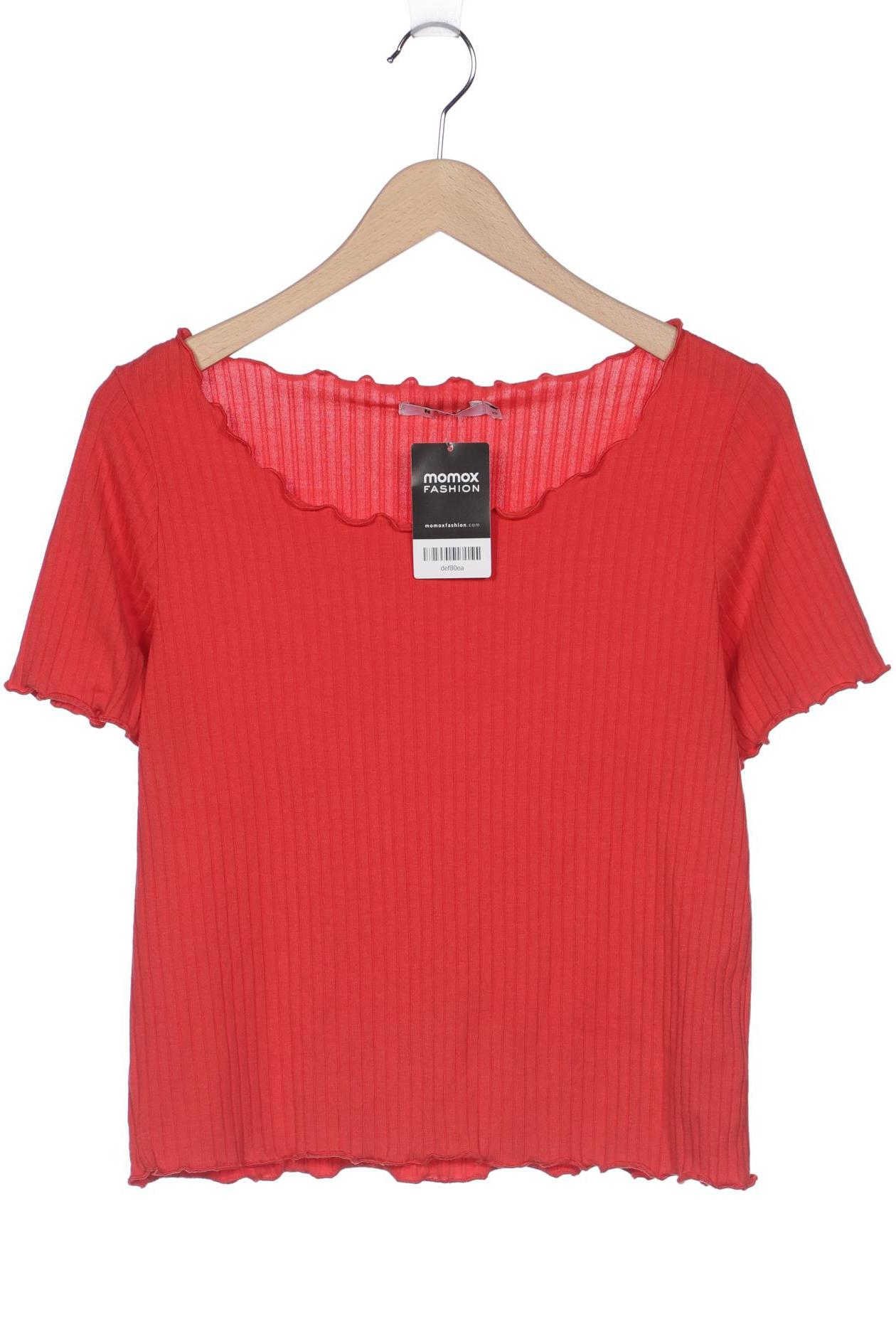 

NA-KD Damen T-Shirt, rot