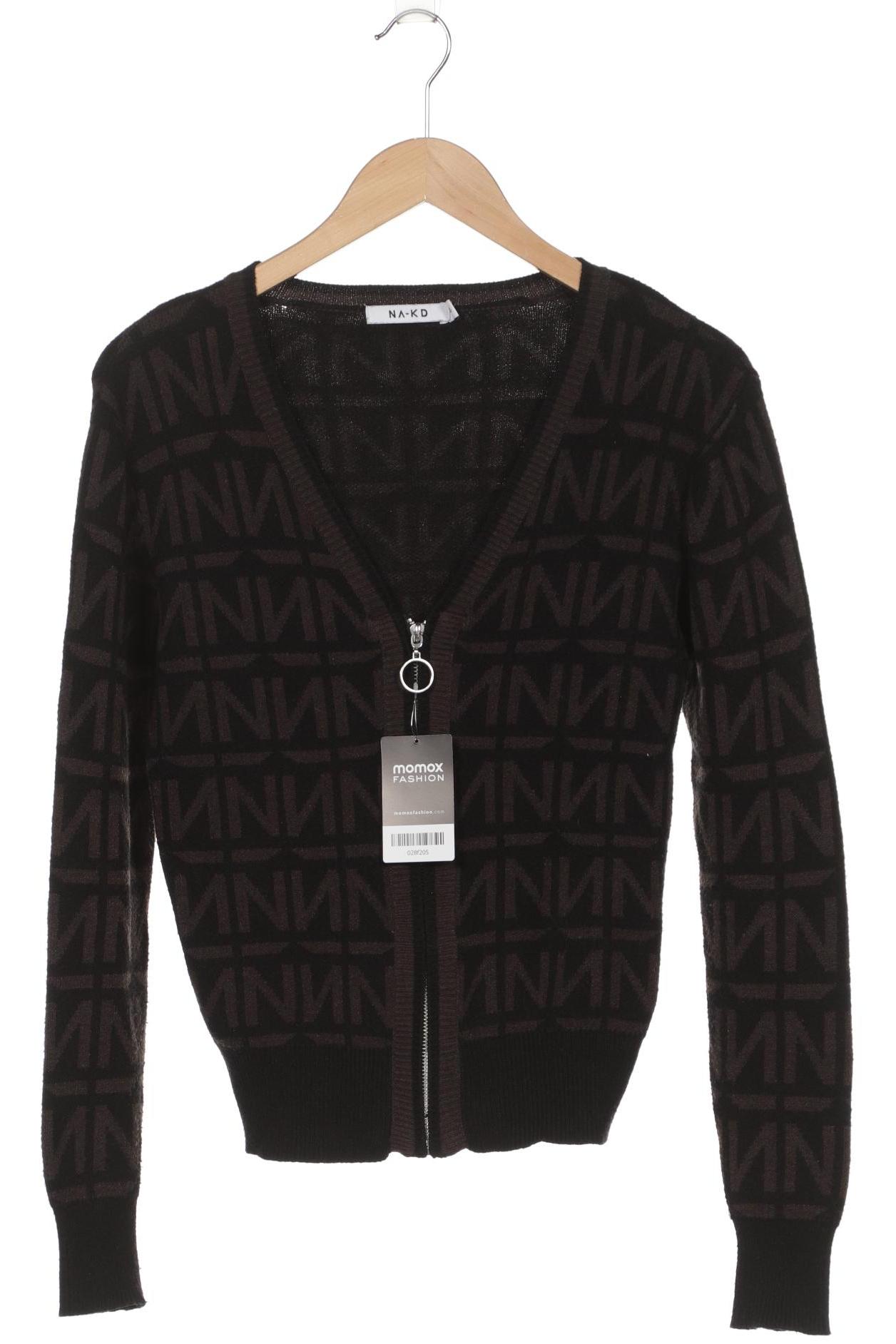

Na-Kd Damen Strickjacke, schwarz, Gr. 32