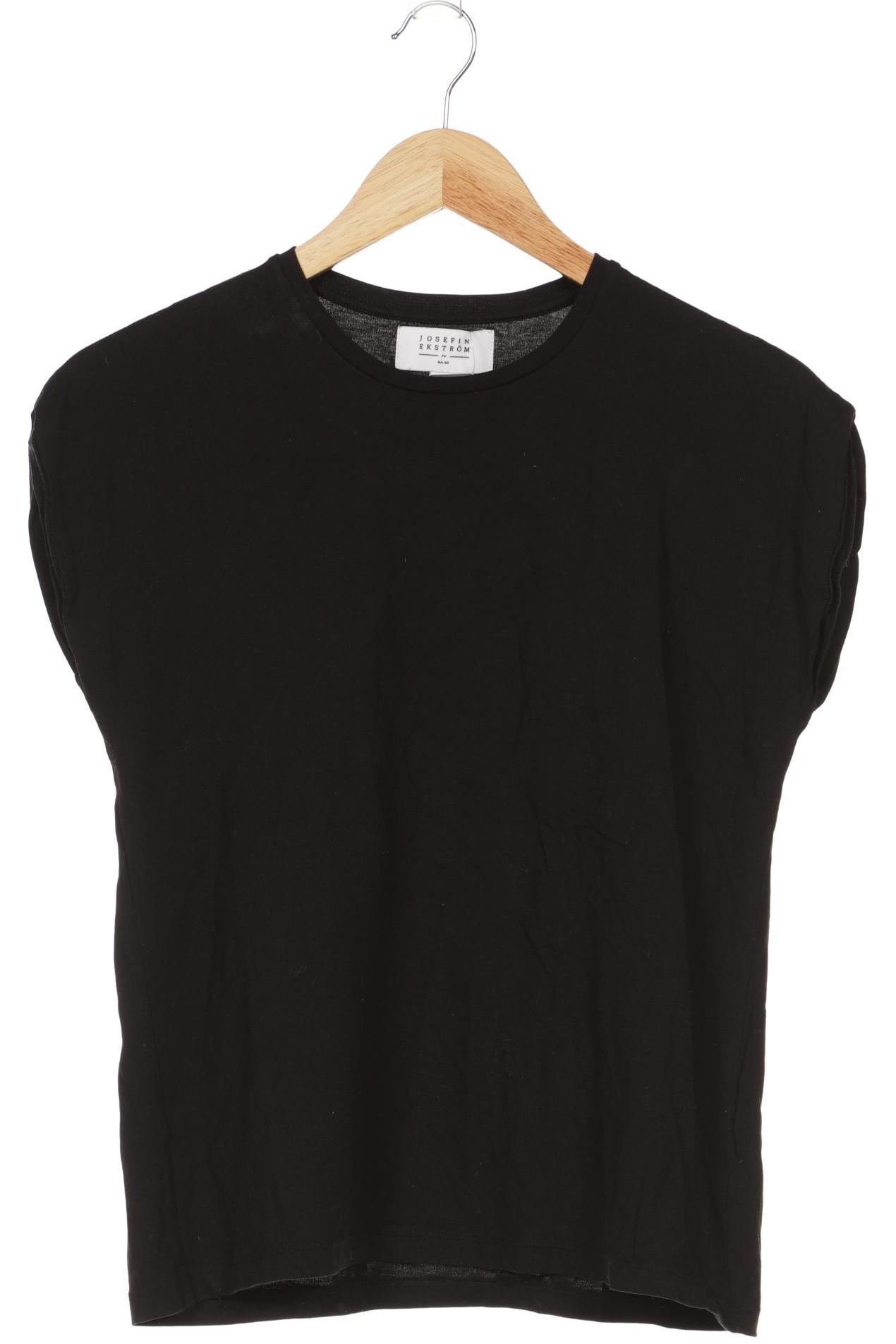 

NA-KD Damen T-Shirt, schwarz